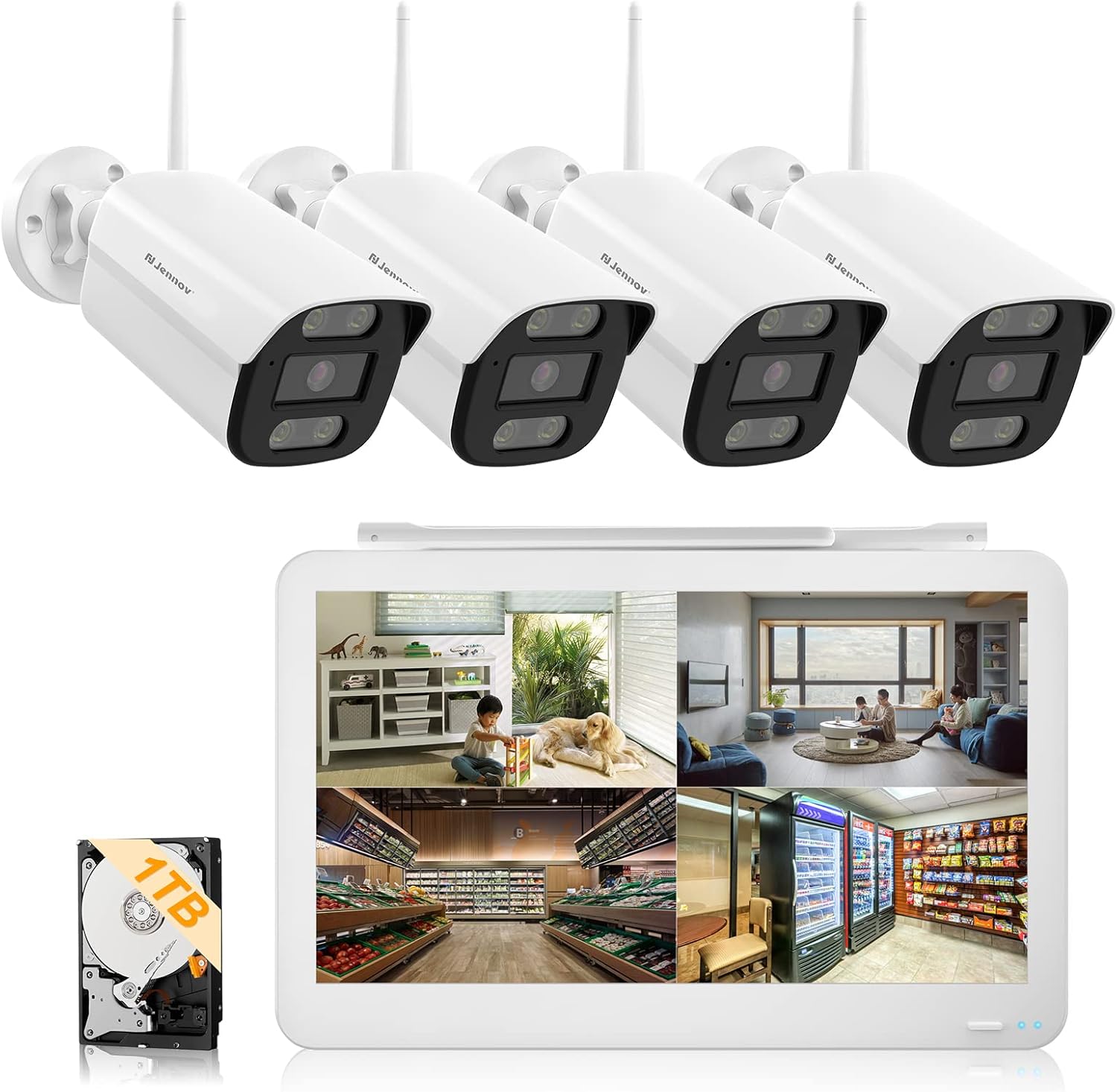 在庫有り お買い得 ❤高コスパ4台セット❣フルHD・2K画質を超えた500万