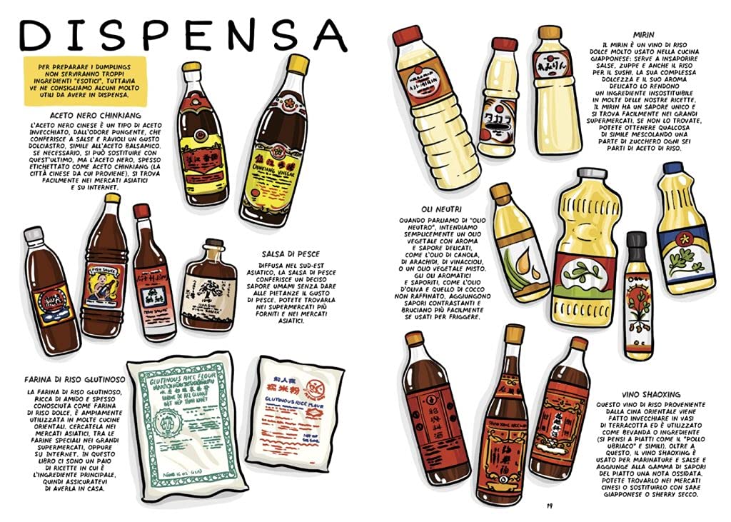 Dumplings. Un libro di cucina a fumetti