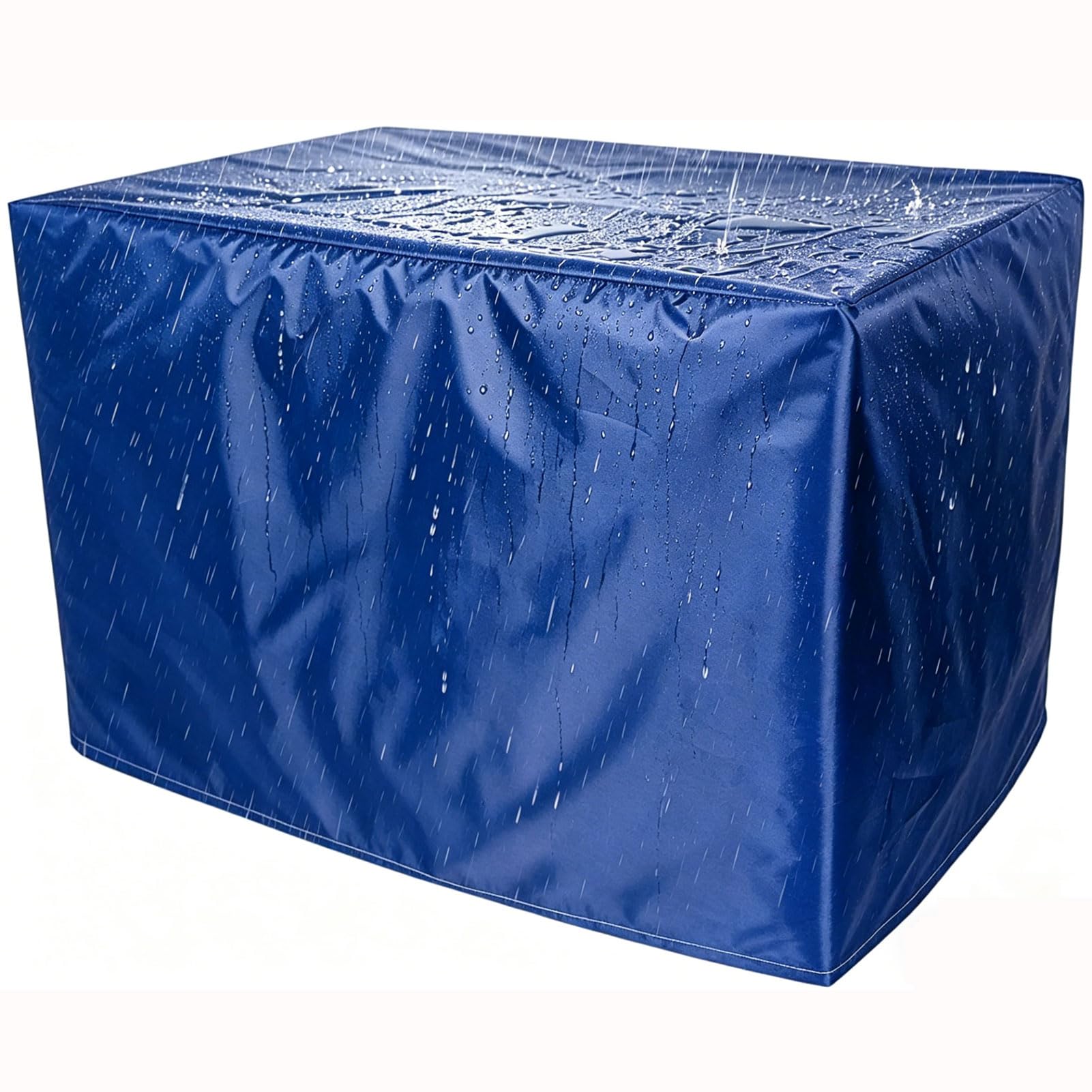 Copertura rettangolare per mobili da giardino, impermeabile, per divani da terrazza, tessuto Oxford resistente, antistrappo, con custodia (diametro 200 x 160 x 70 cm)