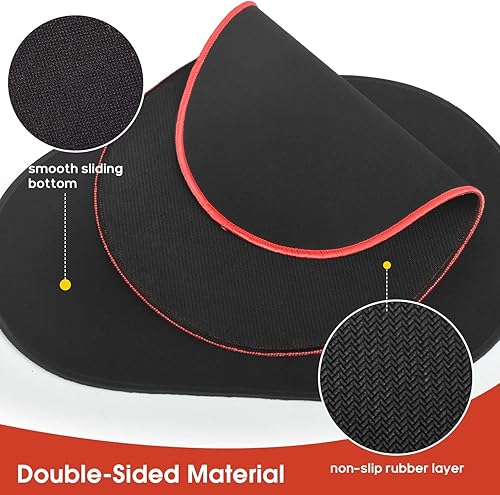 Miniatura 3 de Kitchenaid - Juego de 2 alfombrillas deslizantes para batidora Kitchenaid, compatible con batidora de pie Kitchenaid de 5 a 8 cuartos de galón,