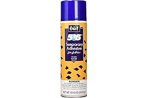 Odif 505 Spray & Fix Temporary Adhesive Spray for Quilting & Sewing 12.4oz by Odif