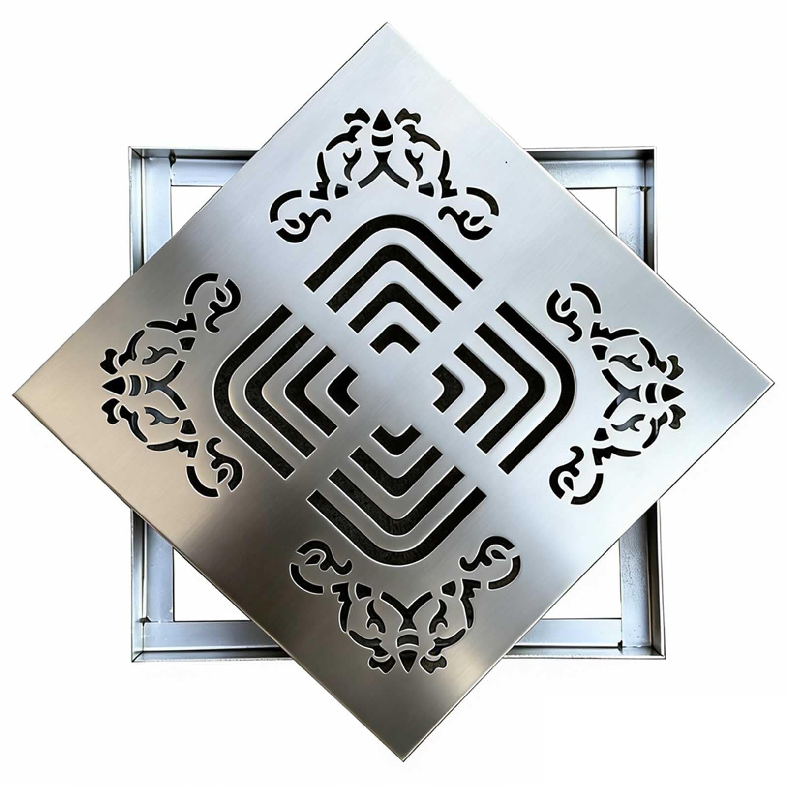 Grille de vidange extérieure en acier inoxydable 304抗 rust anti-rouille