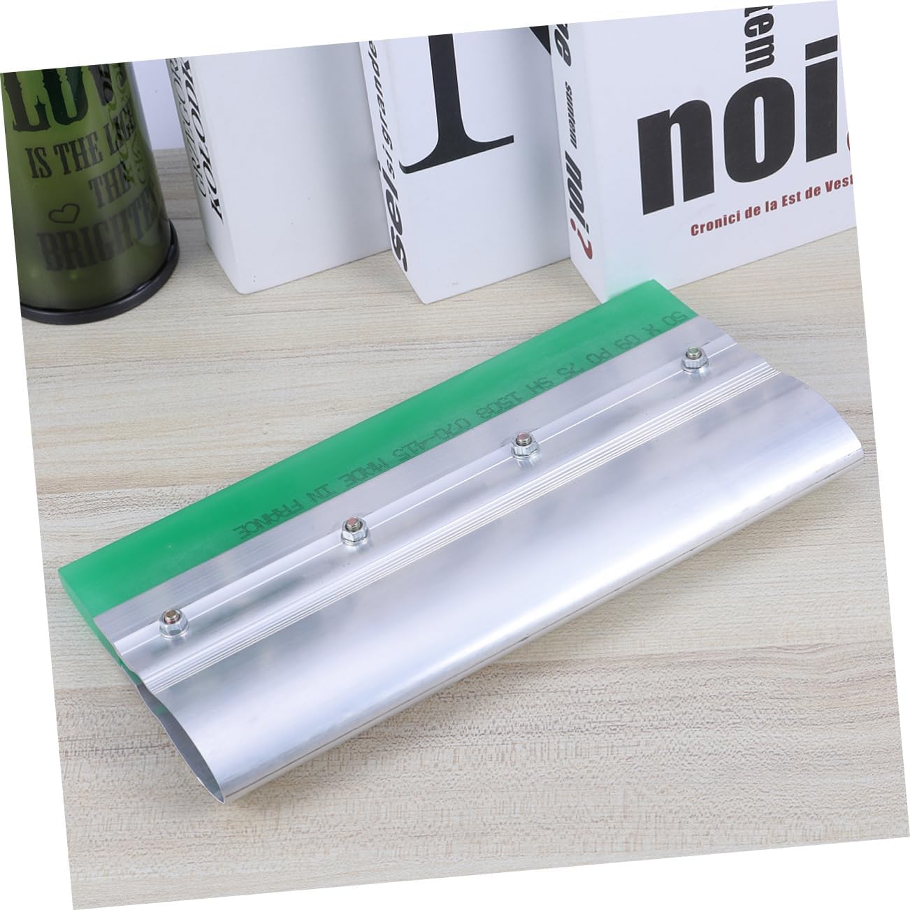DIY Silkscreen Printing Ink Rubber Scraper High Heat Pressed Squeegee Tint Squeegee Blade Graphic Tool Random Color