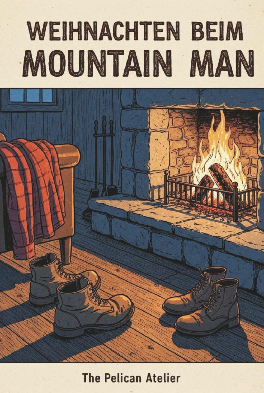 Navidad en la Cabaña: Romance en las Montañas con un Hombre Silencioso y un (The Inferno Collection)