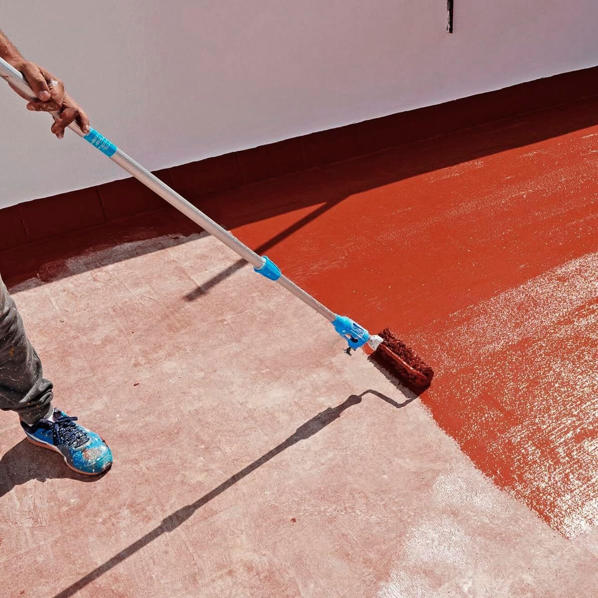 Pintura Kalma Antigoteras Fibrado - Color Blanco - 4 Litros - Impermeabilizante de Caucho Acrílico con Fibra de Vidrio - Durabilidad y Elasticidad Permanente - Acabado Satinado - Duracolor