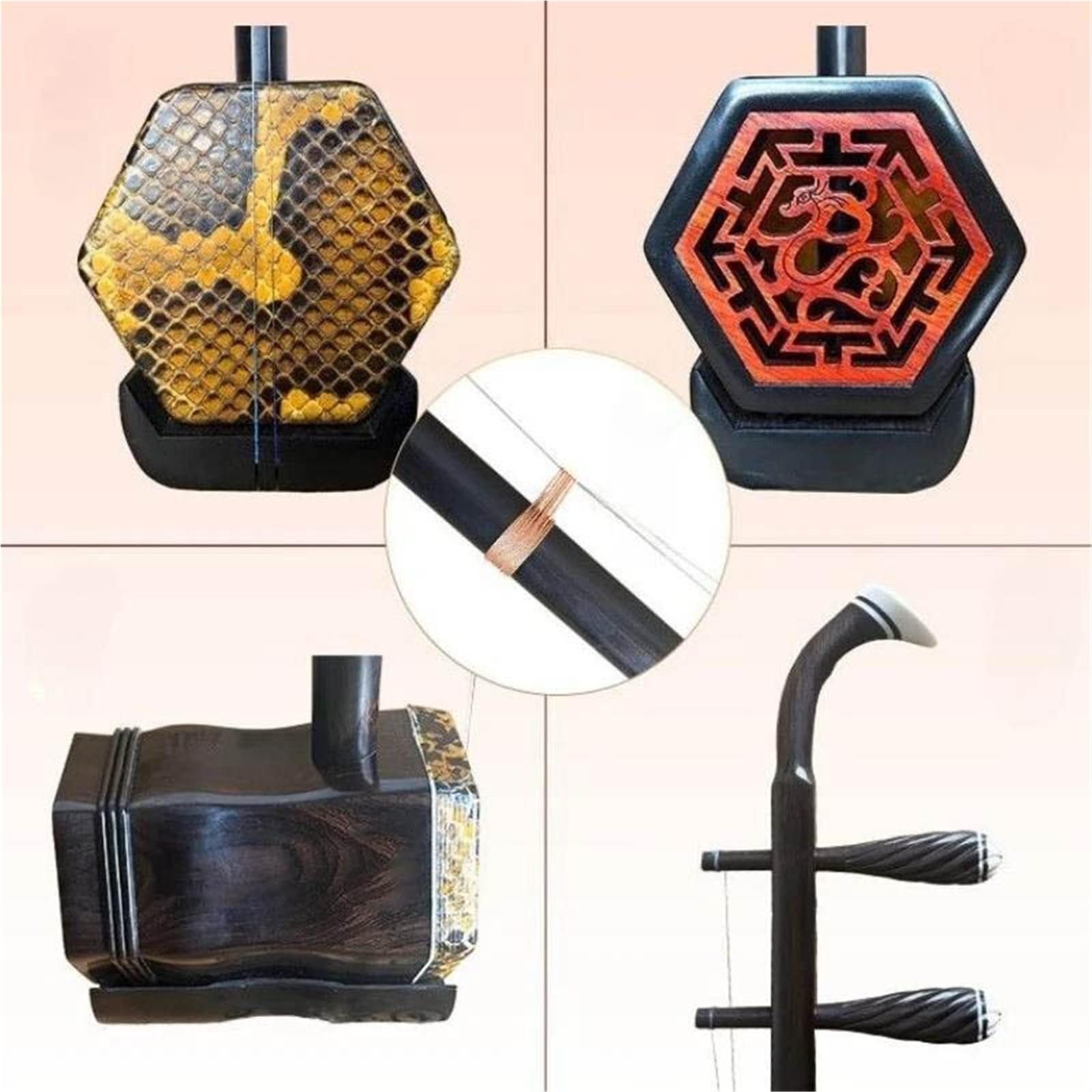 Erhu Strumenti Musicali Pratica Gli Strumenti Popolari Tradizionali Erhu In Legno