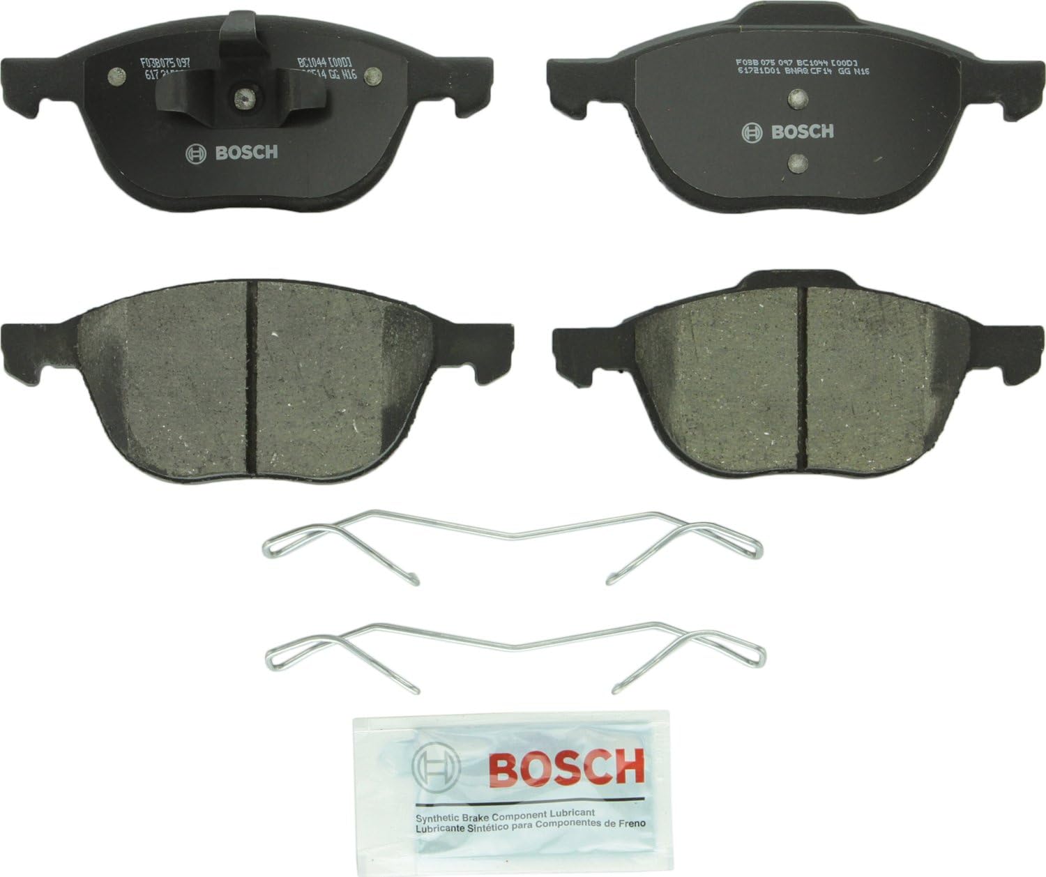 Bosch BC1044 QuietCast Premium Ceramic Disc Brake Pad Set For Ford C