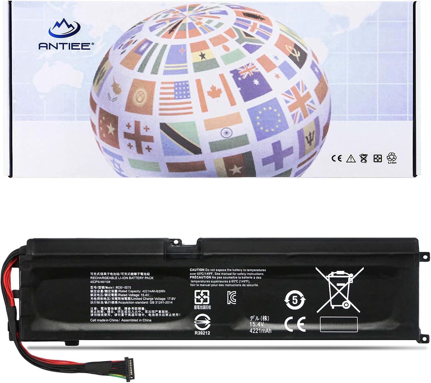 Pin Dành Cho Laptop Razer Blade 15 2018 2019 RZ09-3006 RZ09-0270 RC30 - Foto 8