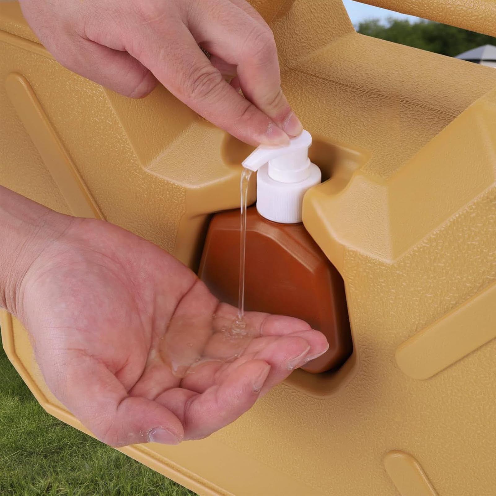 Generisch Tanica dell'acqua con rubinetto, contenitore per acqua potabile da 12 l, a prova di perdite e resistente all'usura, per camper, escursionismo, campeggio, picnic, roulotte