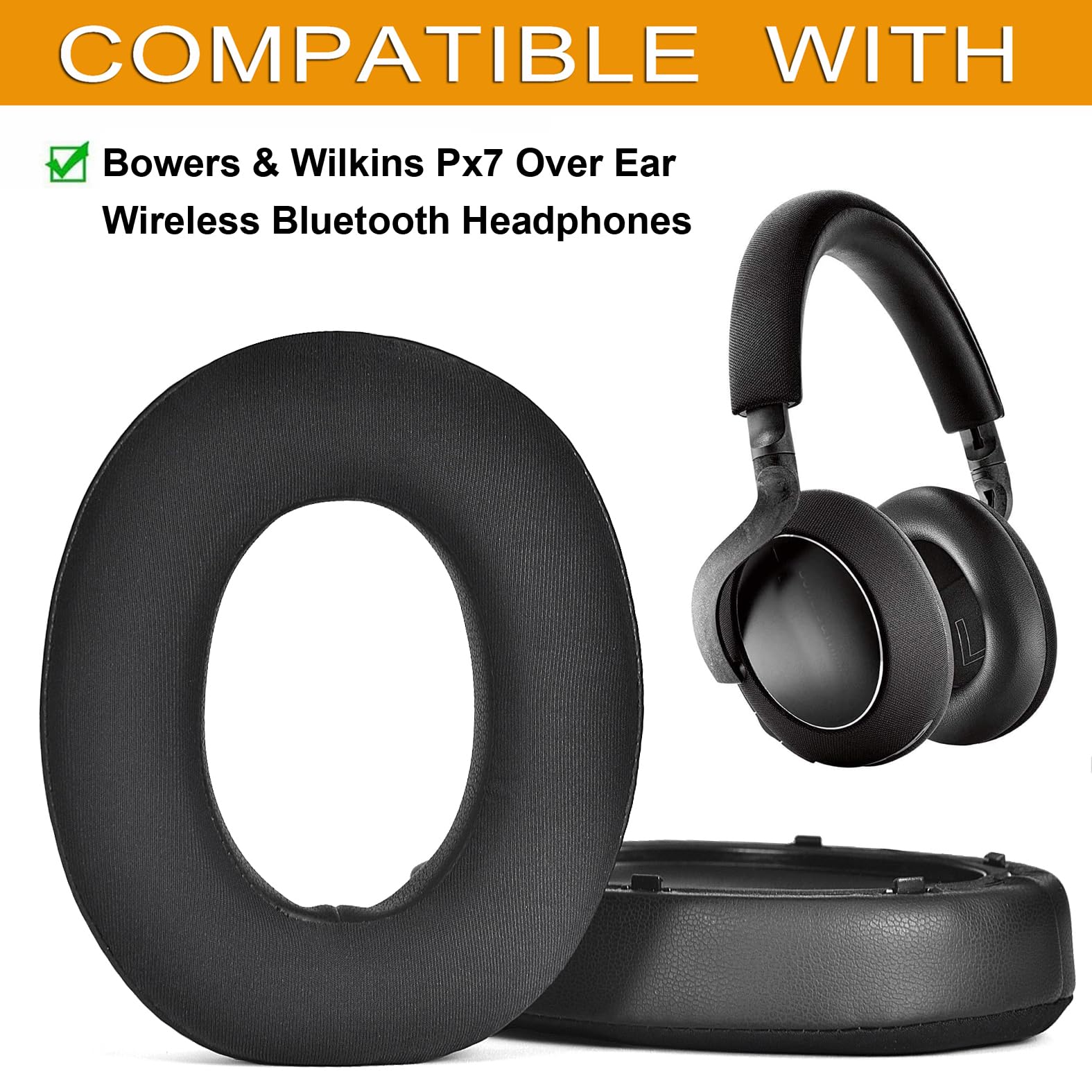 Amazon | Px7 イヤーパッド - defean 交換用イヤーパッドカバー