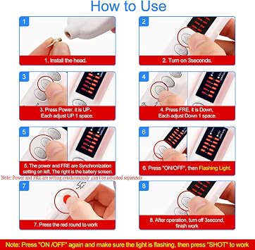 5 Levels Plasma Pen Anti-Wrinkle Tattoo Mole Removal Micro Machine Skin Tag Freckle Wart Dark Spot Remover for Home and Beauty Salon, LCD Screen Display, 3 Model Head Needle,Silver