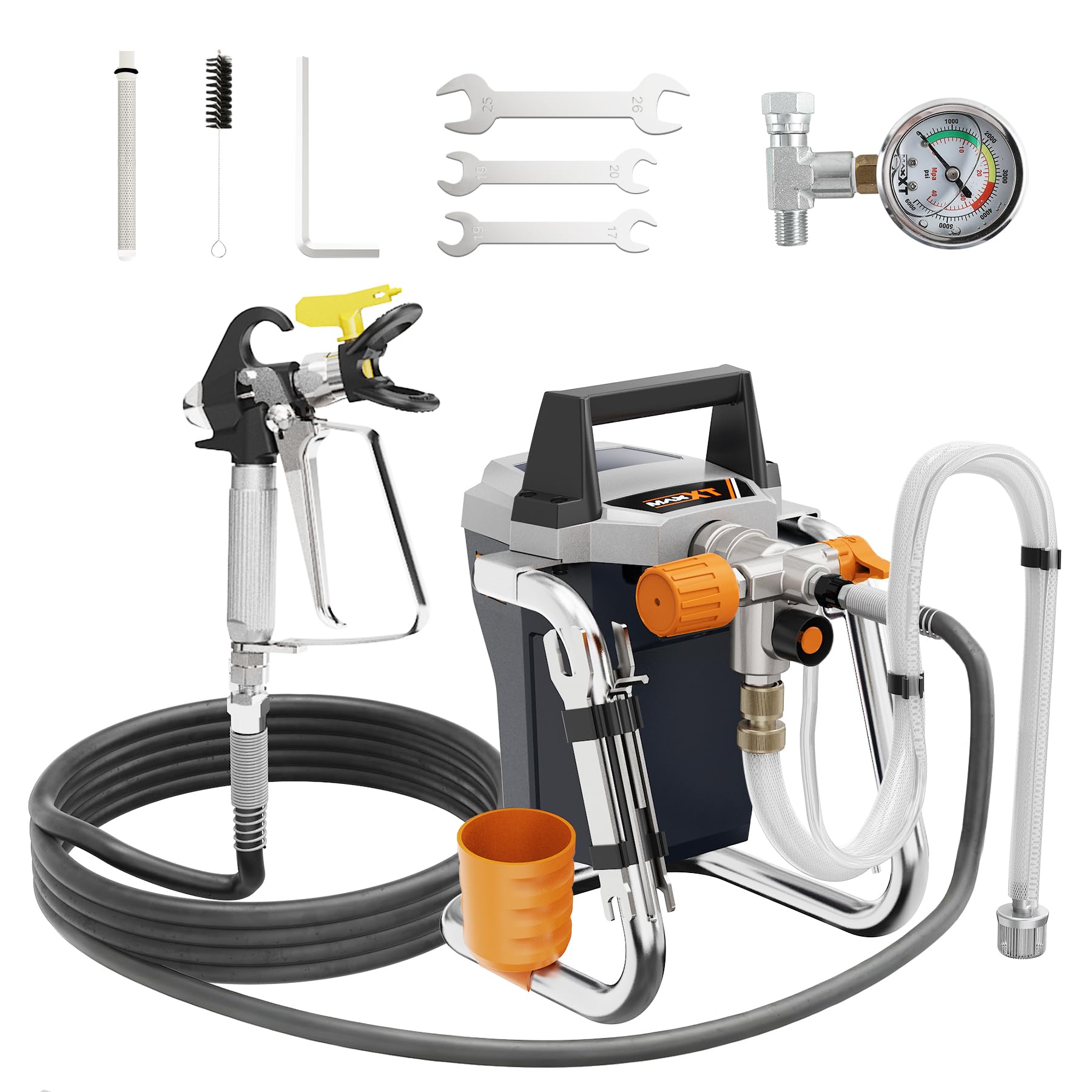 Sistema de pulverización hidrodinámico de 1300 W, pulverizador de Pintura Airless