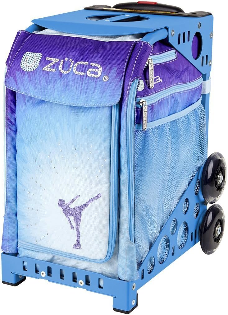 ZUCA Bag Ice Dreamz Insert & Blue Frame w/Flashing Wheels