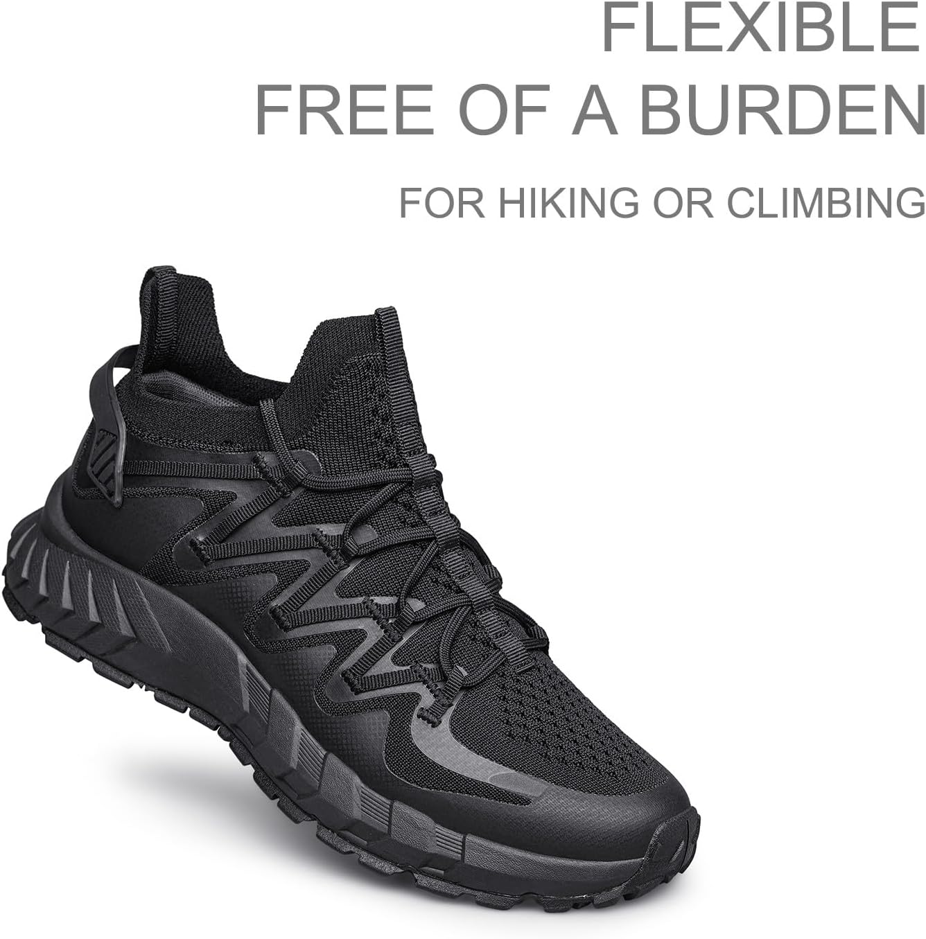 Men's Walking Shoes Hands Free Slip On Sneaker Strap Running Tennis Shoes for Flat Feet Plantar Fasciitis Workout Shoes - Image 3