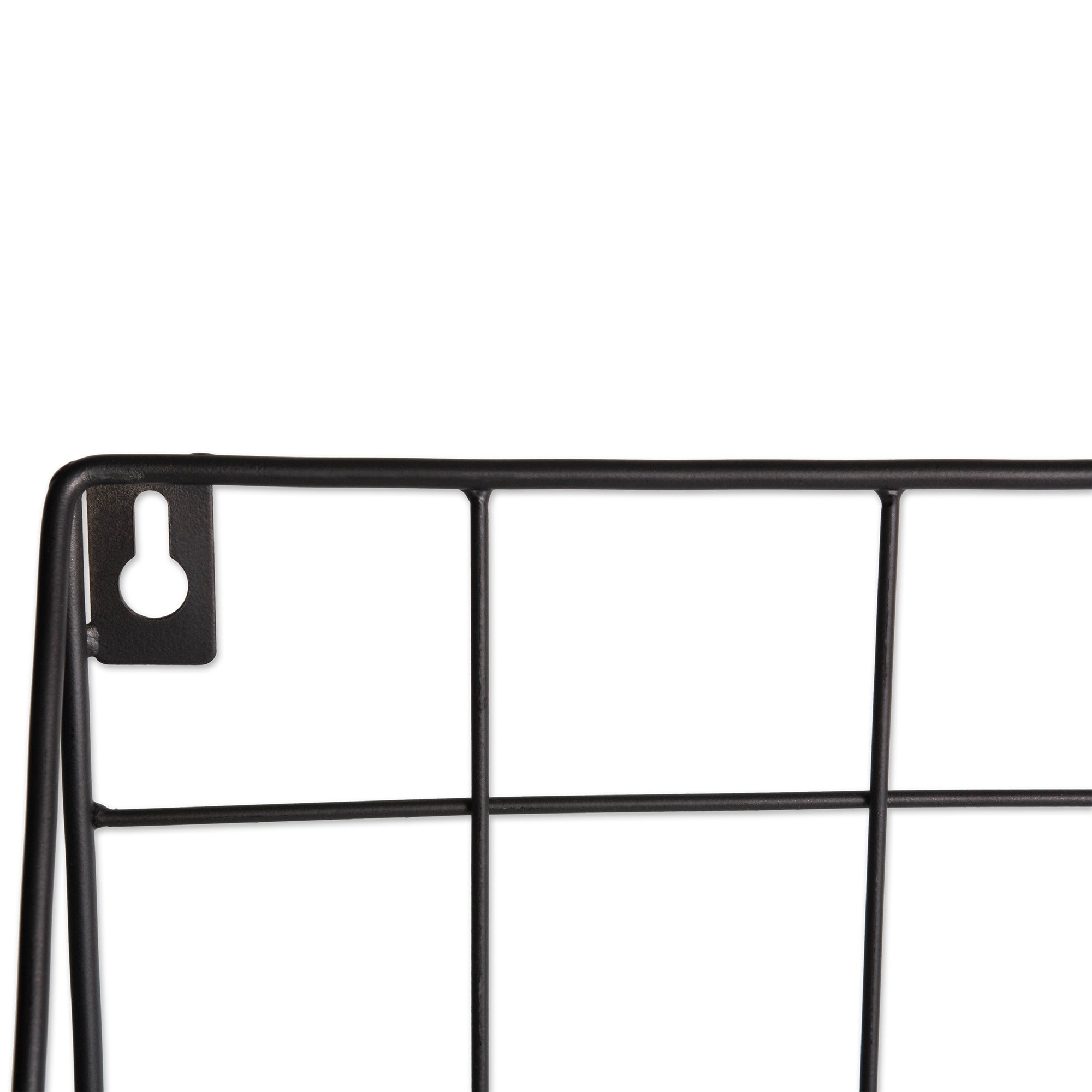 DII Farmhouse Office Collection, Metal Storage, Bronze, Wall Basket Set