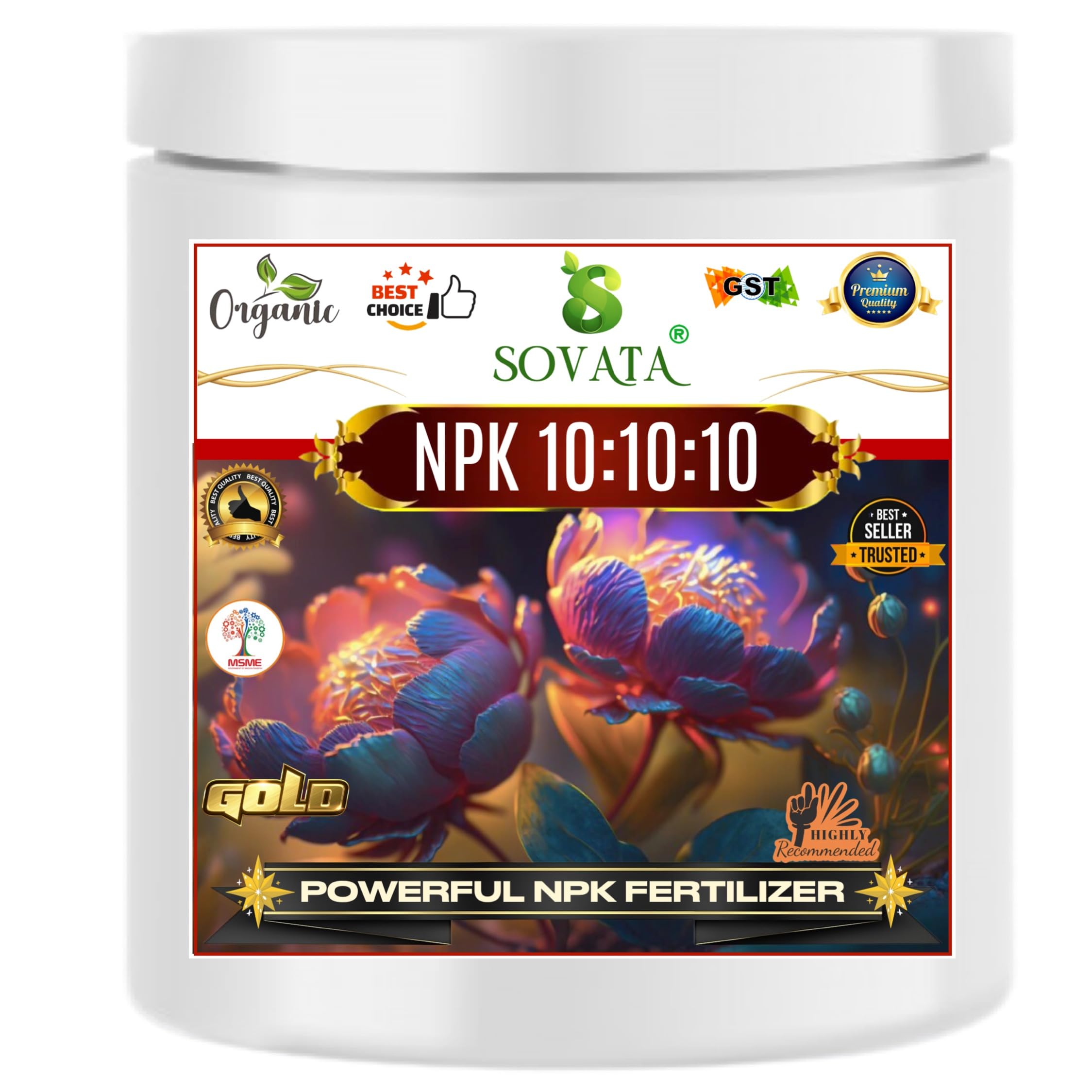 Sovata® NPK 10:10:10, Essential Powerful Organic Fertilizer for Overall Healthy Growth of Plants. (400 gm) (B0D9BRSJZ8) Amazon Price History, Amazon Price Tracker
