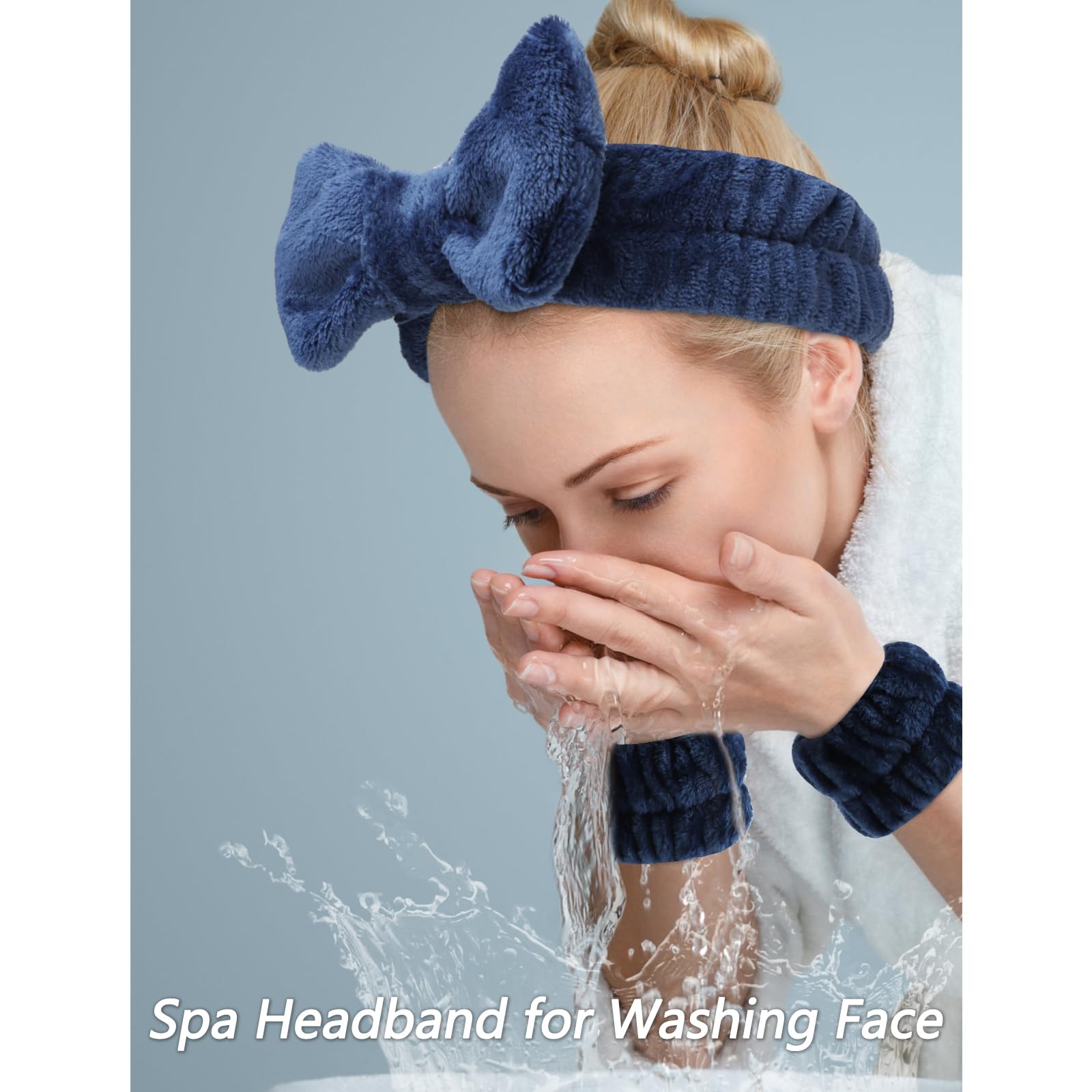 Amazon.com : VELSCRUN Spa Headbands for Wash Face, Makeup 