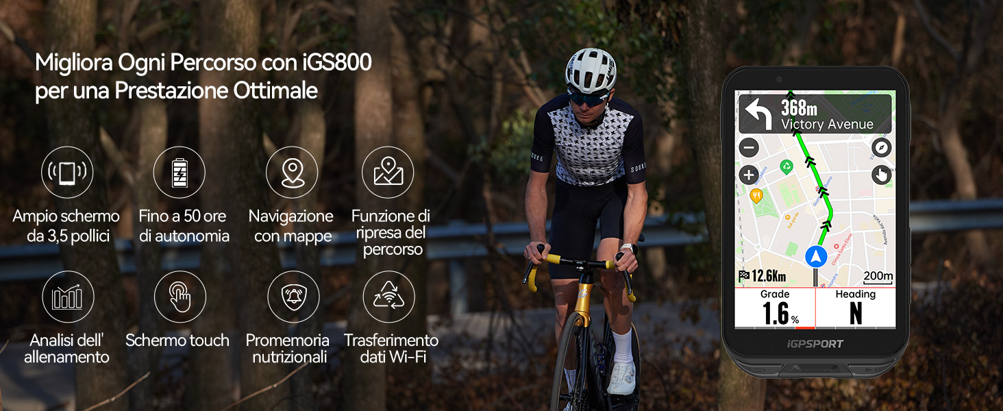 Supporto Esterno IGPSPORT M80 Per Computer Ciclistico – Adatto A Manubrio 31,8 Mm