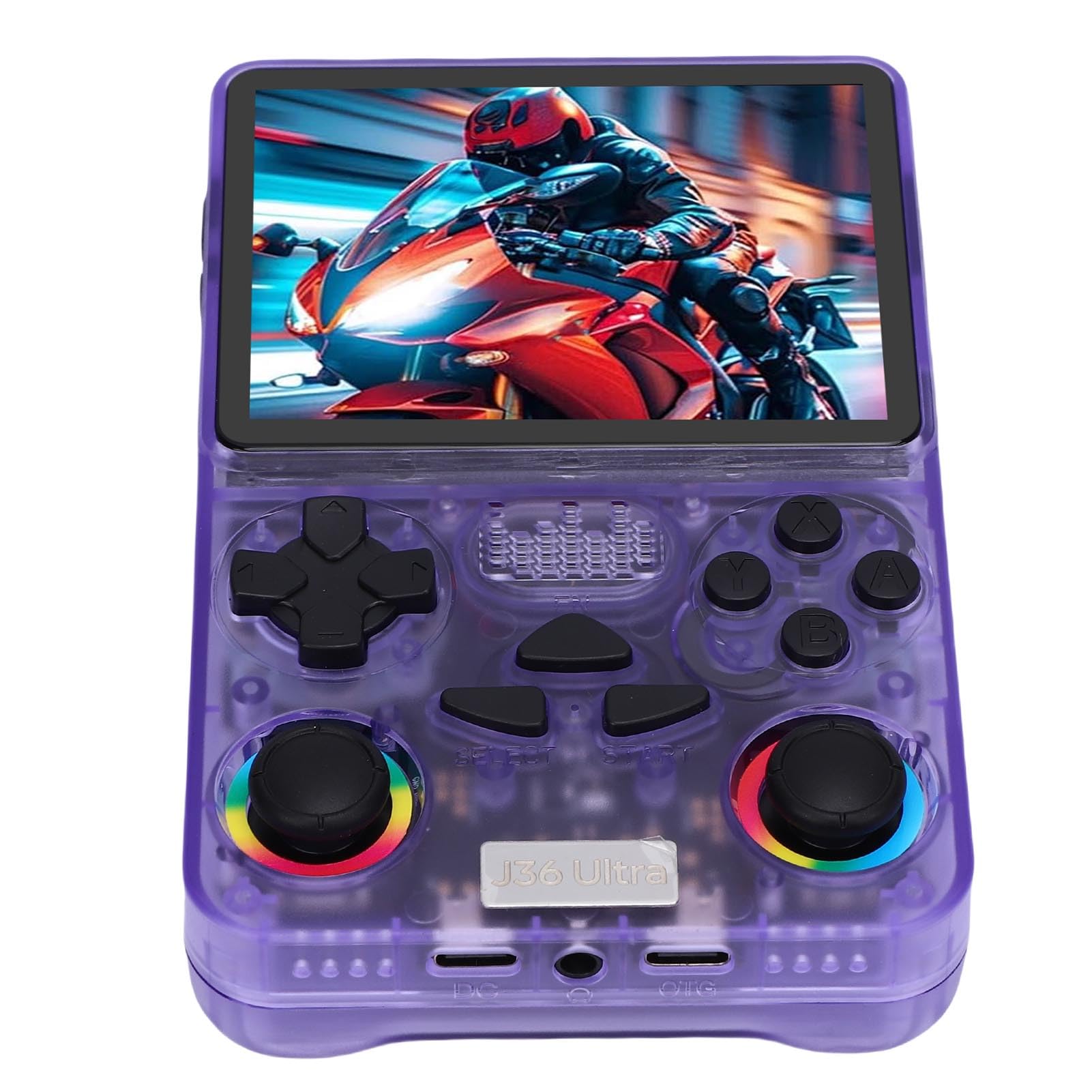 Cryfokt Handheld-Spielekonsole mit Großer Speicherkapazität und Kompaktem Design für das Spielen Unterwegs
