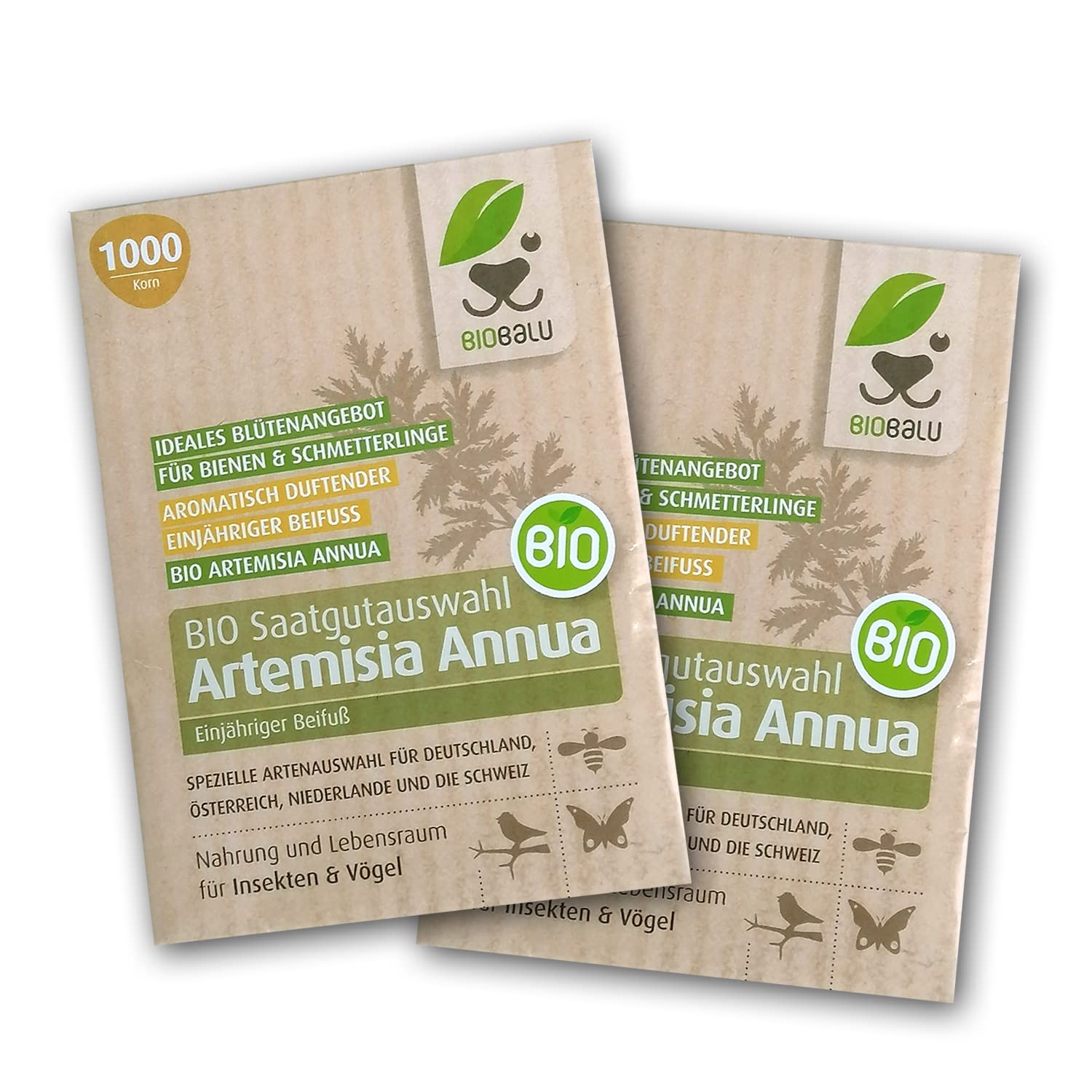 Artemisia Annua Saatgut in Bioqualität aus Demeter Anbau (2000 Korn)