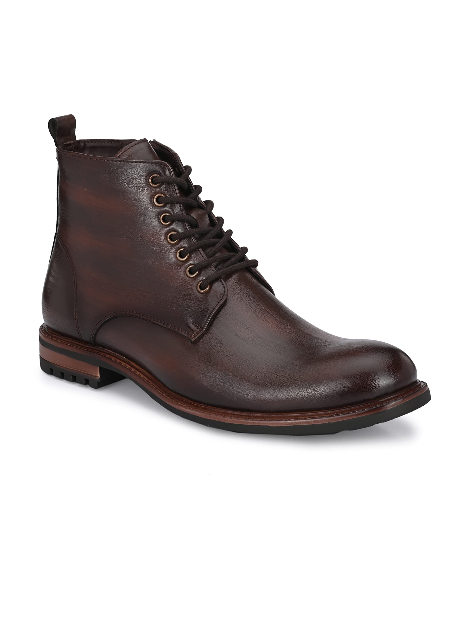 san frissco Men's Boots Semi Casual High Top Chukka Boot/Round Toe Trekking and Hikking Boots with TPR Sole/Lightweight Stylish & Trending with Cushioned Footbed-picture-47