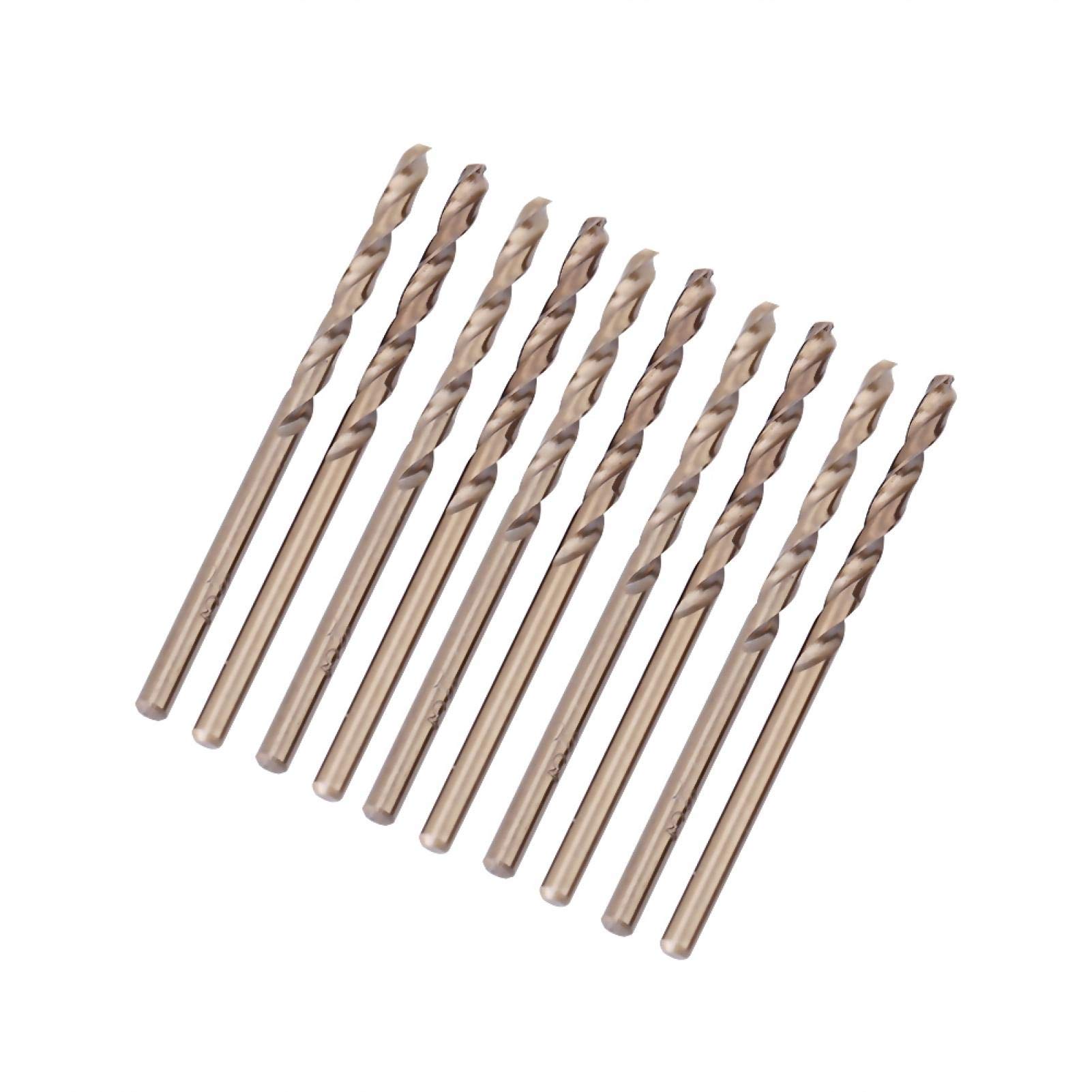 Foret Hélicoïdal M35 Cobalt 11,8 Mm Avec Revêtement Titane - Pour Acier Inoxydable, Fonte, Alliés Durs - Longueur Totale 140 Mm