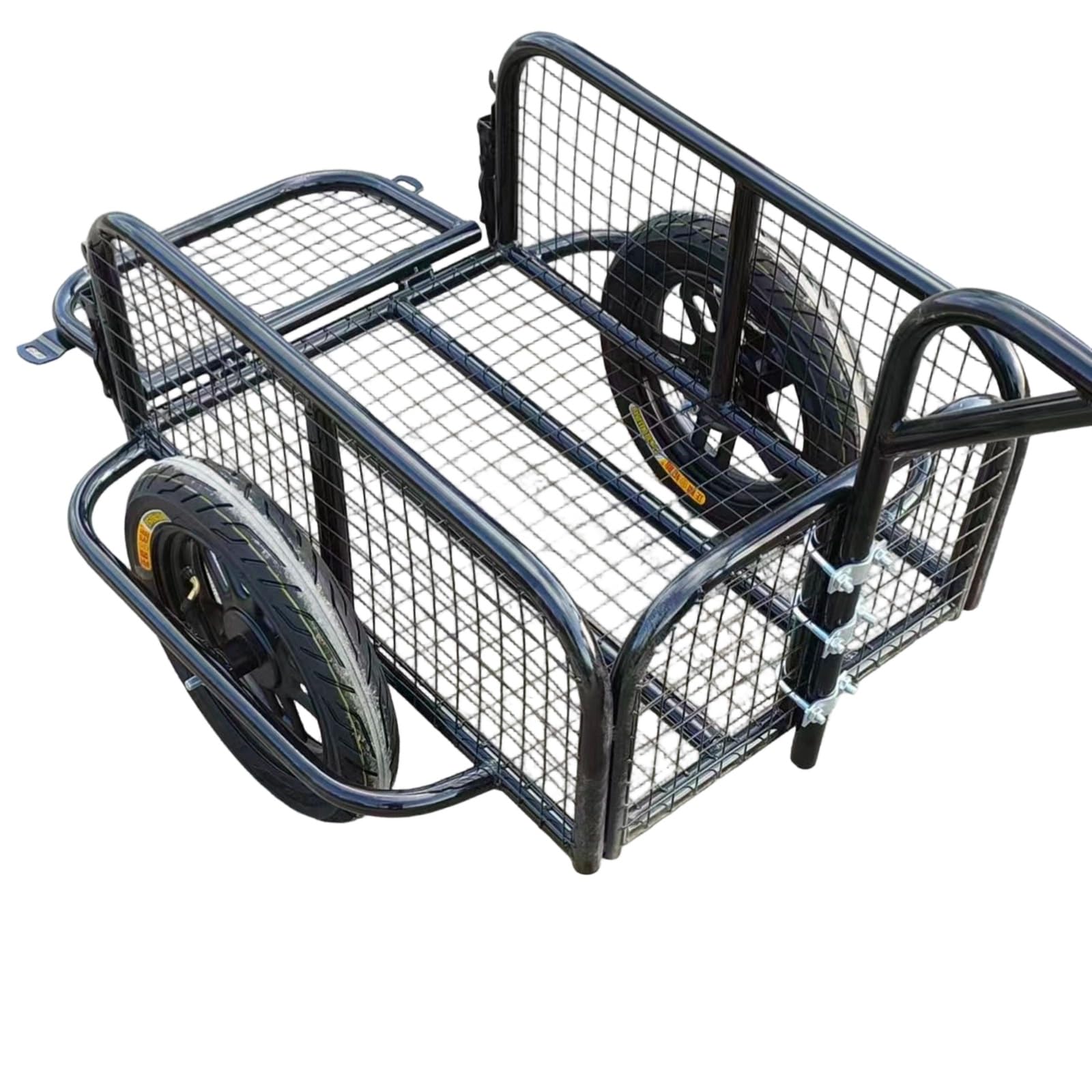 Remorque de Vélo à Roue Unique – Panier de Transport Robust pour Vélos Électriques