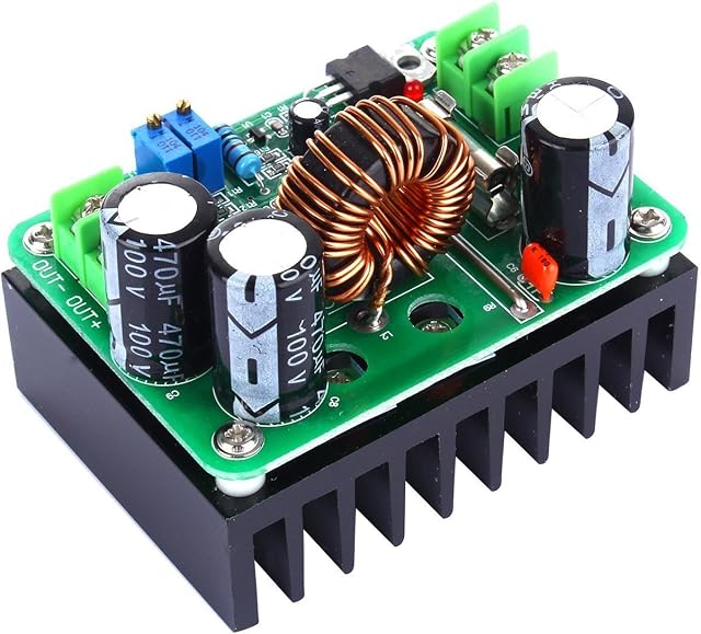 DollaTek 600W DC 10-60V To 12-80V Step-up Module Boost Power Suppy DC Converter