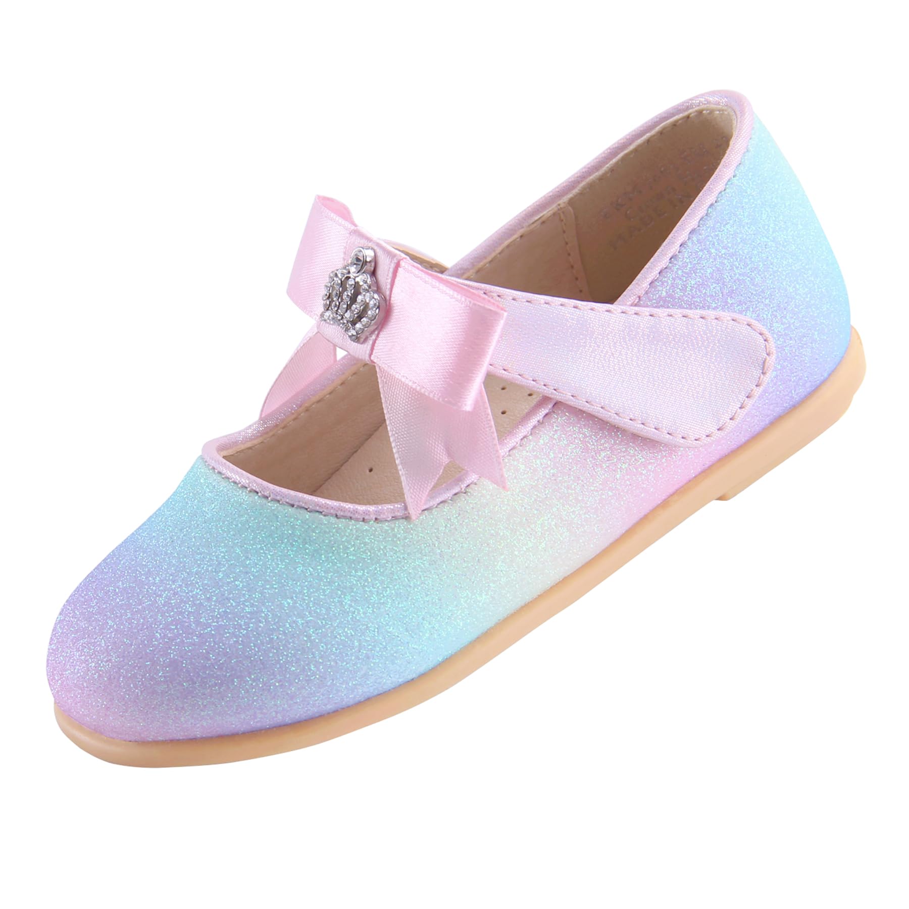 EIGHT KM EKM7063 Filles en Bas âge Chaussures habillées Chaussure Mary Jane Flats Princesse Chaussures De Mariage Ballerines