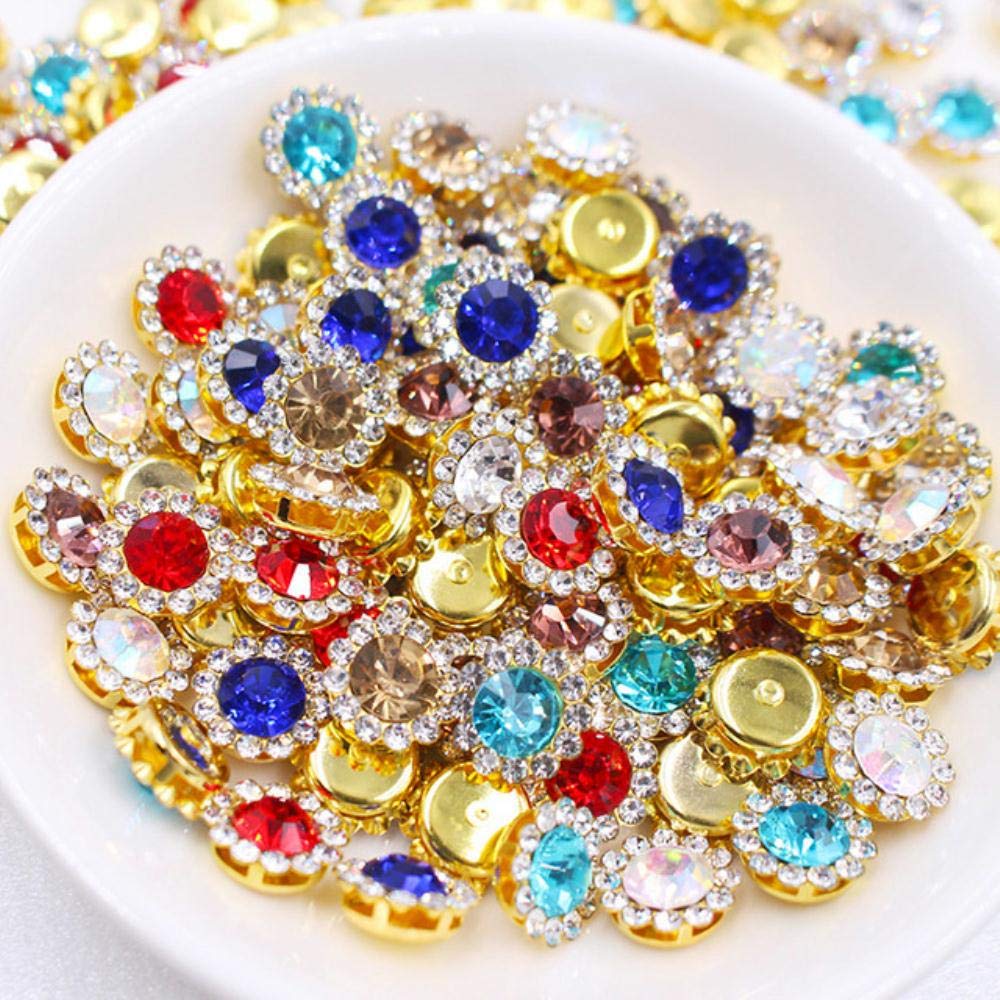 Énorme Lot De Strass à Chaud Threadnanny – 5 Mm – 10 Couleurs – Hotfix