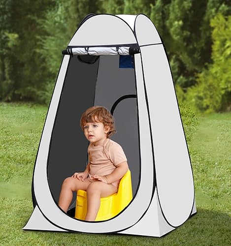 Miniatura 8 de Tienda de campaña portátil de privacidad, campamento al aire libre, baño, baño, ducha, amplio vestidor, vestuario para senderismo, playa, picnic,