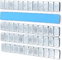 Vista 6 de F FIERCE CYCLE Tiras autoadhesivas de 2.1 oz para pesas de equilibrio de rueda para motocicleta, 5.512 x 0.748 in, 5