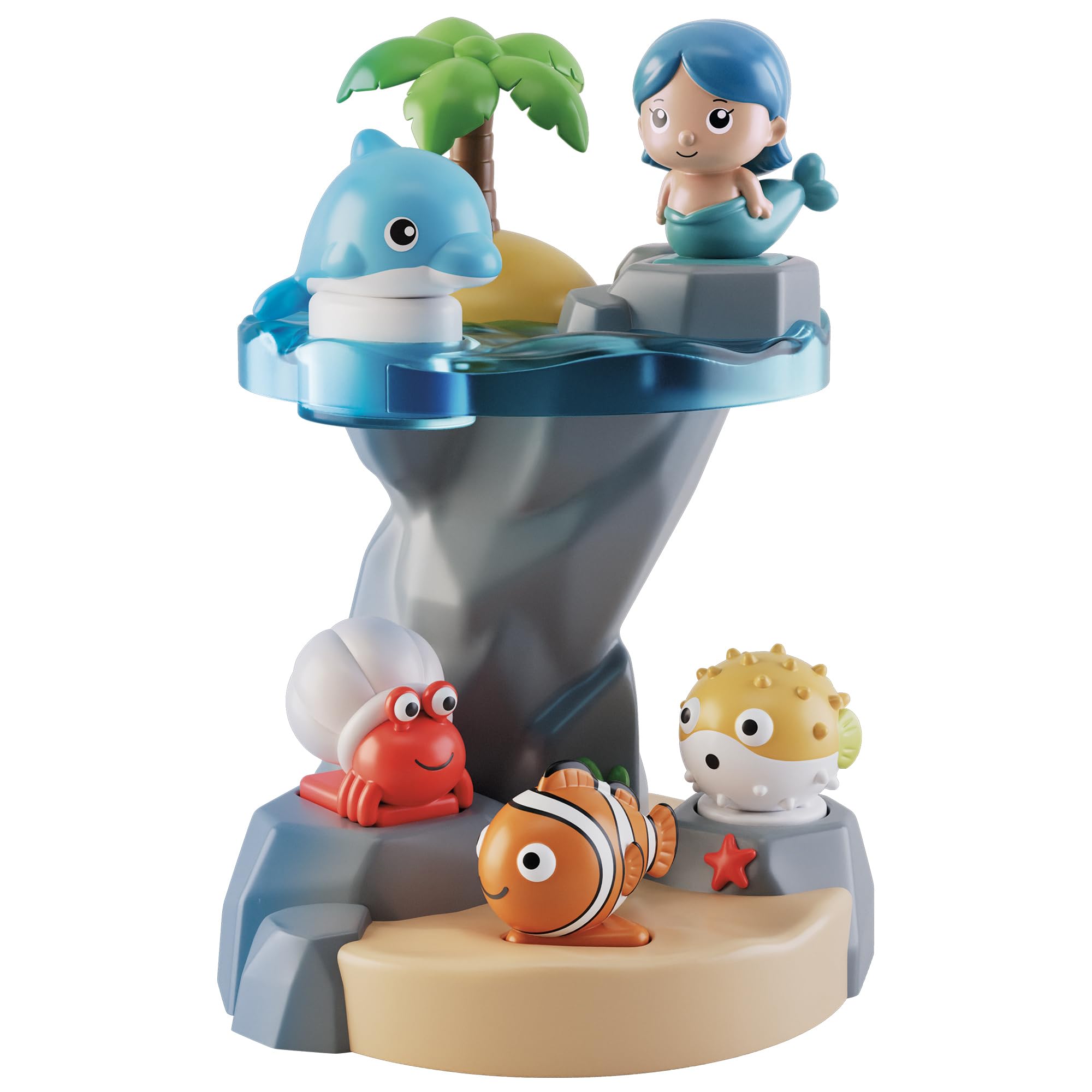 Lisciani - Carotina Baby - Happy Logic Ocean Life - Educational Game for Babies 10+ Months - Sea Animals Shape Sorting Toy - Shapes and Logic Toy - Fine Motor Skills and Hand-Eye Coordination