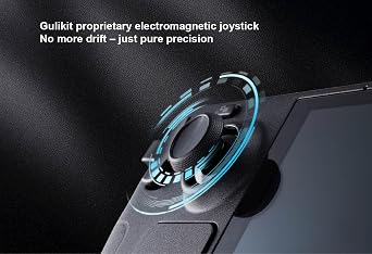 GuliKit OLED Thumbsticks For Steam Deck, Electromagnetic Joysticks Replacement with Original Touch Sensing, No Soldering, One-Key Calibration (Not for LCD)-SD05