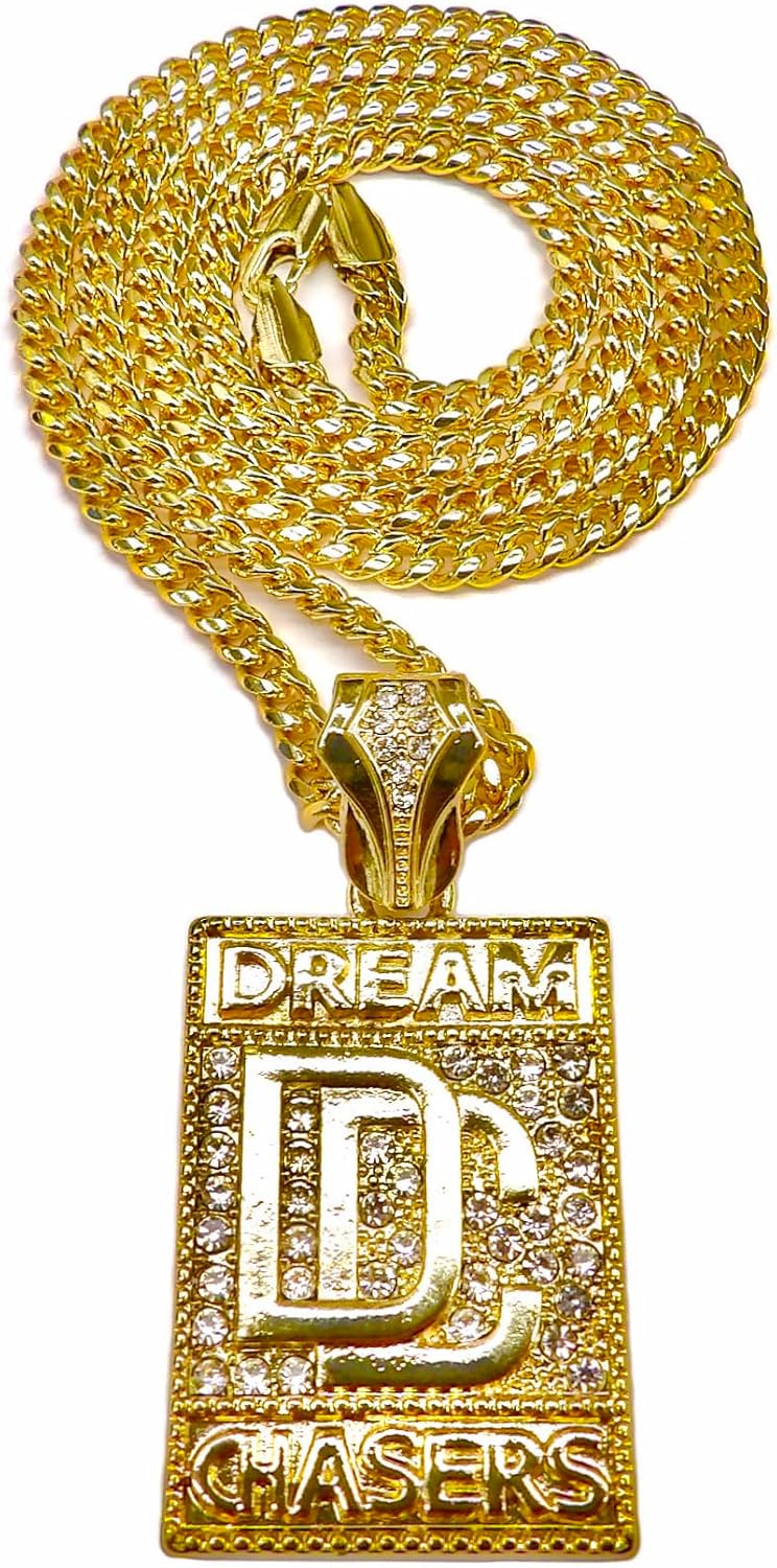 GWOOD Dream Chasers Gold Color Pendant with Necklace