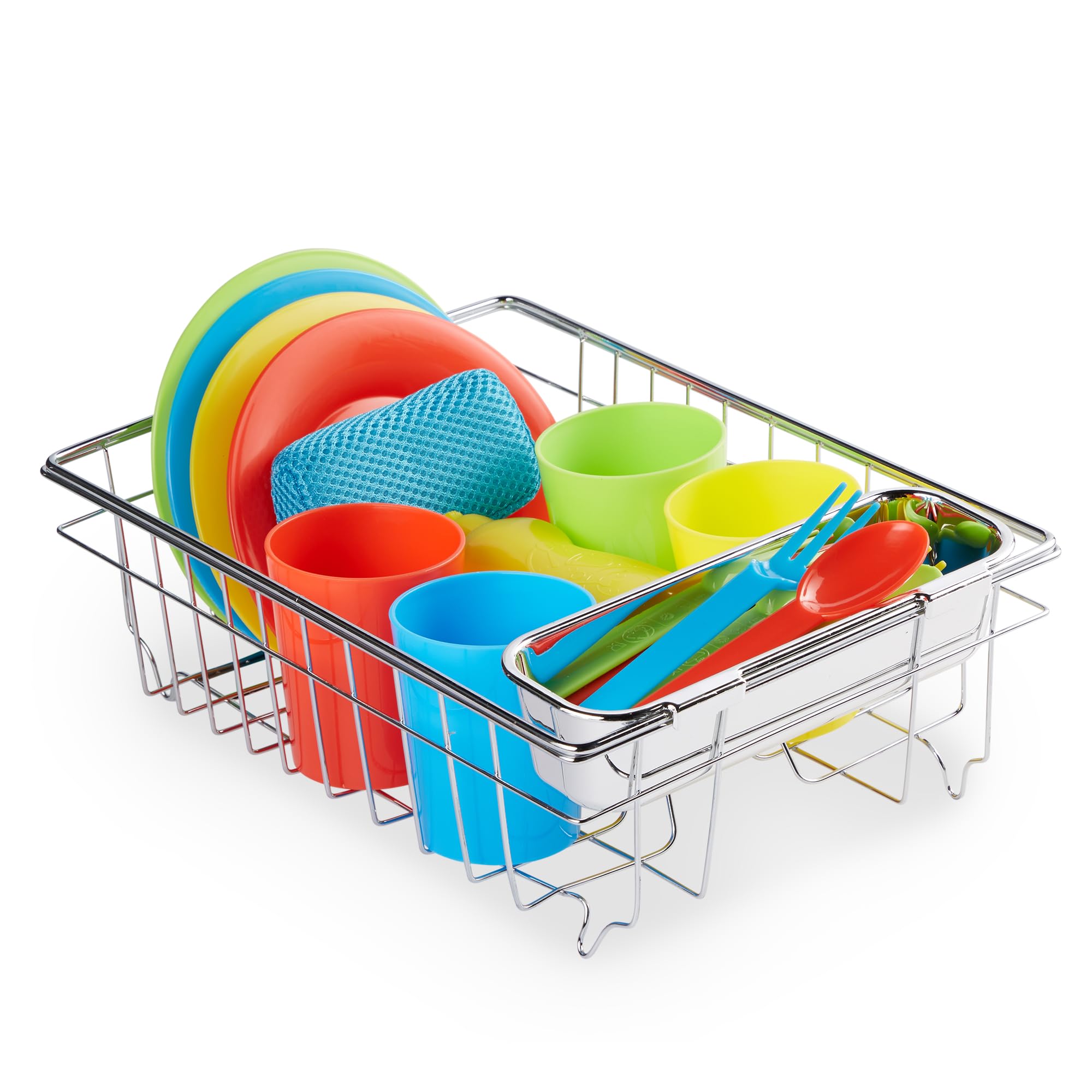 Melissa & Doug Let's Play House! Wash and Dry Dish Set by Unknown