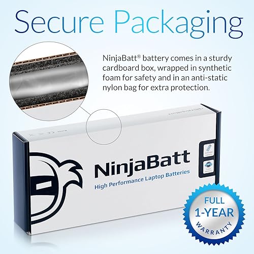 Miniatura 7 de NinjaBatt Reemplazo de batería para Lenovo L12L4A02 G50 G50-45 L12S4A02 L12M4A02 L12M4E01 Z50 L12L4E01 Z70 L12S4E01 Z50-70 Z70-80 G50-70G 05S G500S