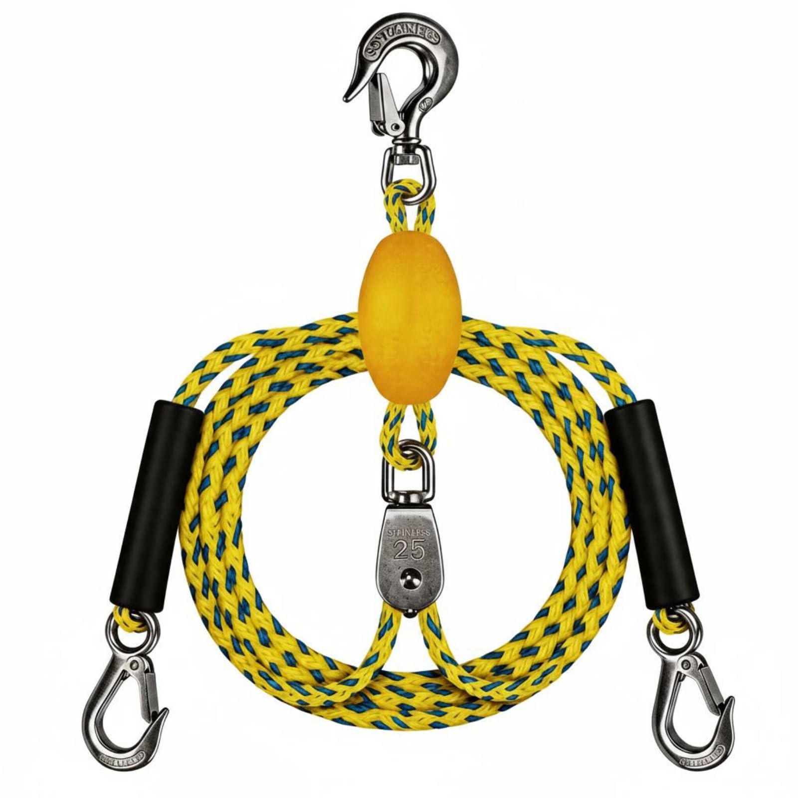 Baoblaze Cima di Traino per Barca Fune Rimorchio, style to 4