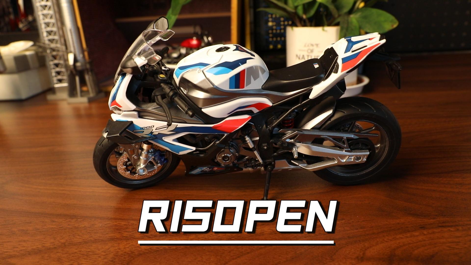 Amazon.com: Risopen 1:9 Motorcycle Model for BMW M 1000RR Metal