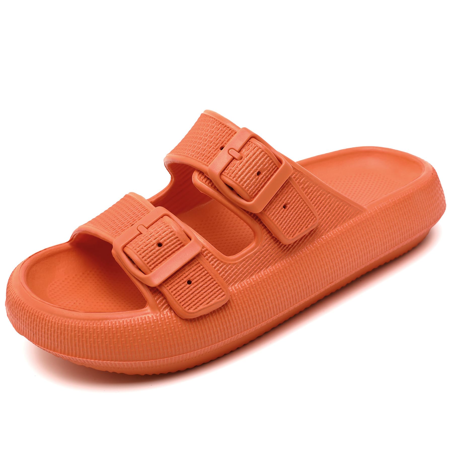 Waysoland Cozyslides Original Damen Herren,Wolkenschuhe Damen Sandalen mit Verstellbaren Schnallen Rutschfest Schnell Trocknend Super Bequeme Dicke Sohle Airfoot