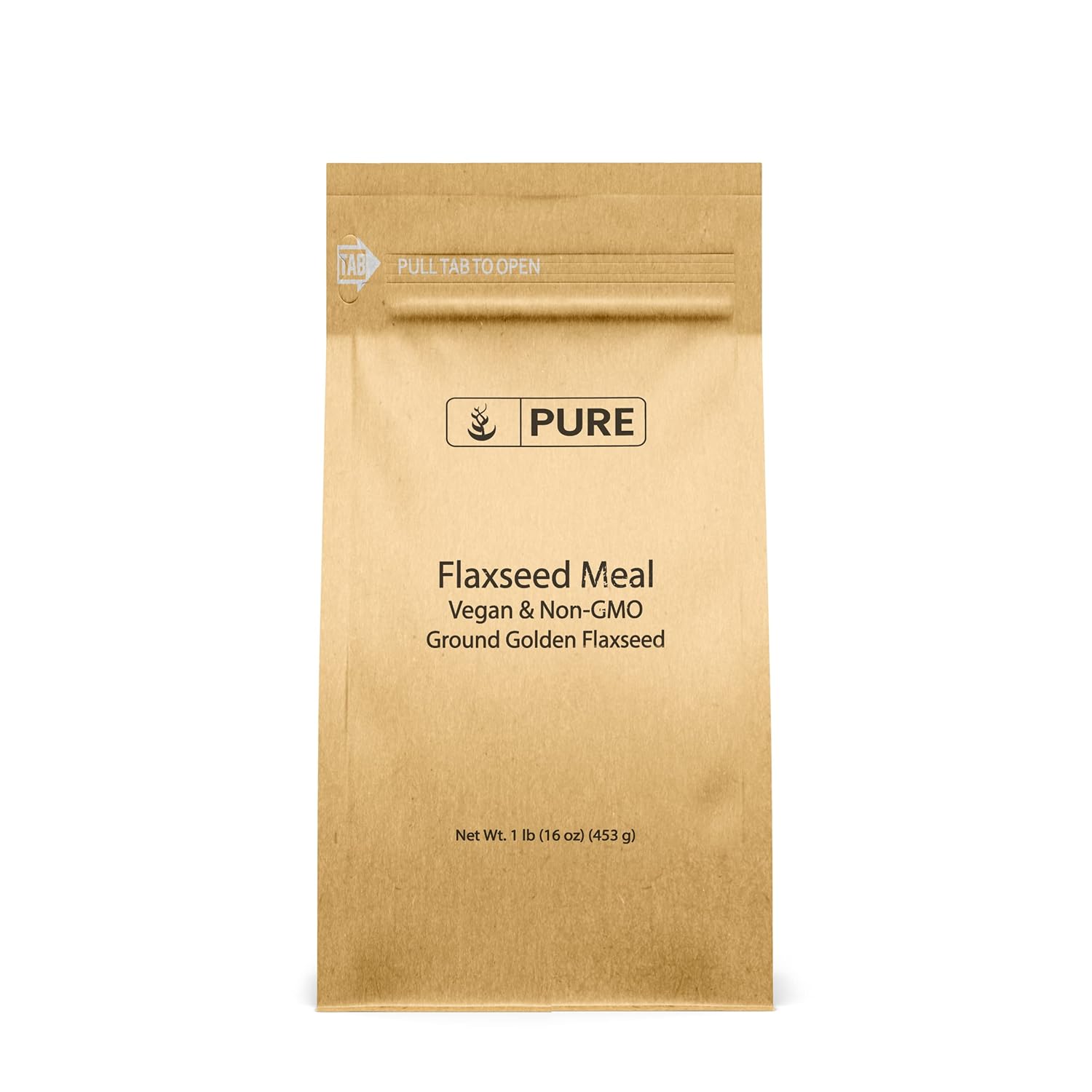 Pure Original Ingredients Flax Seed Meal (1 lb) Vegan Egg
