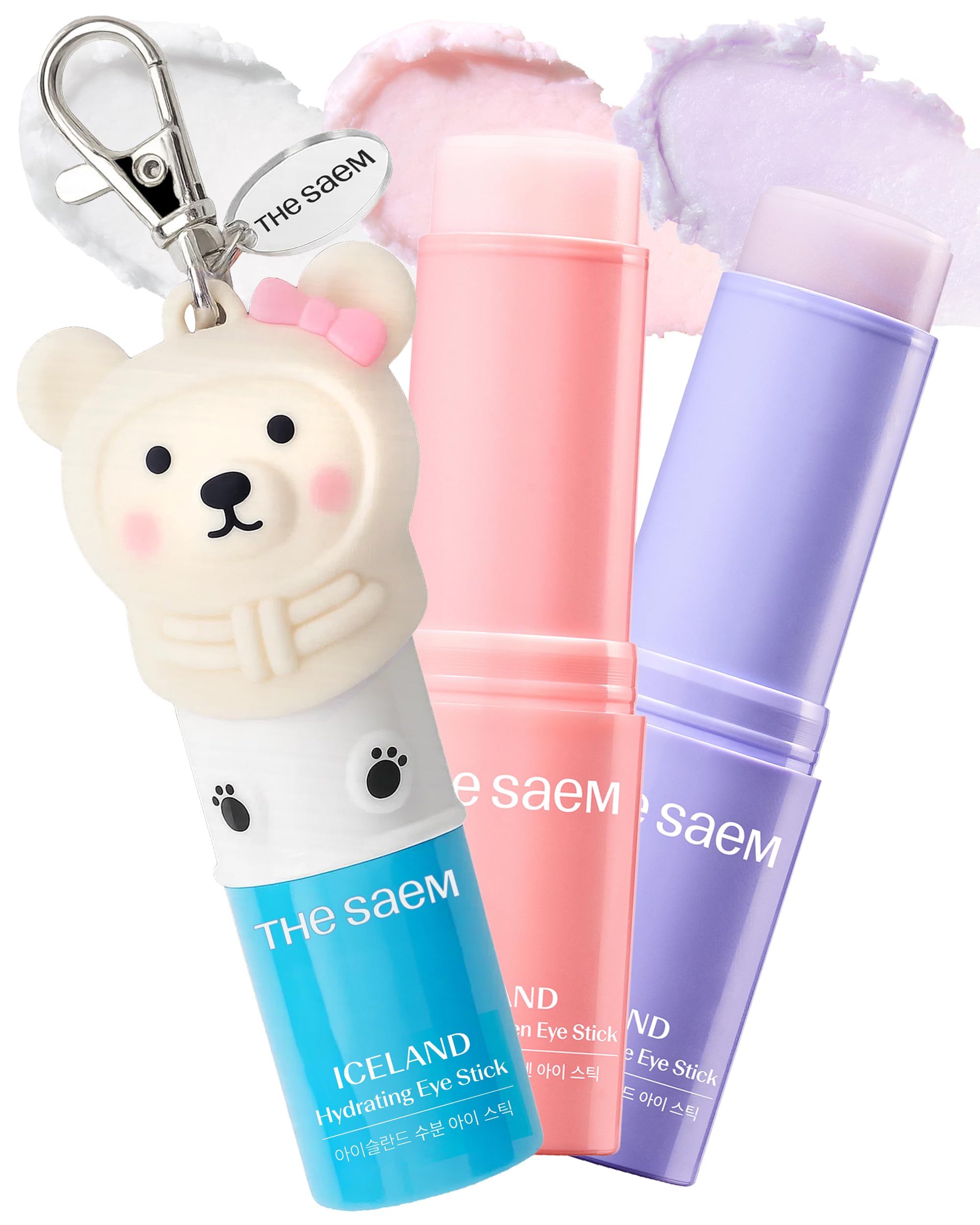 Amazon.com: THESAEM Iceland Hydrating Eye Stick 3-Pack Set with