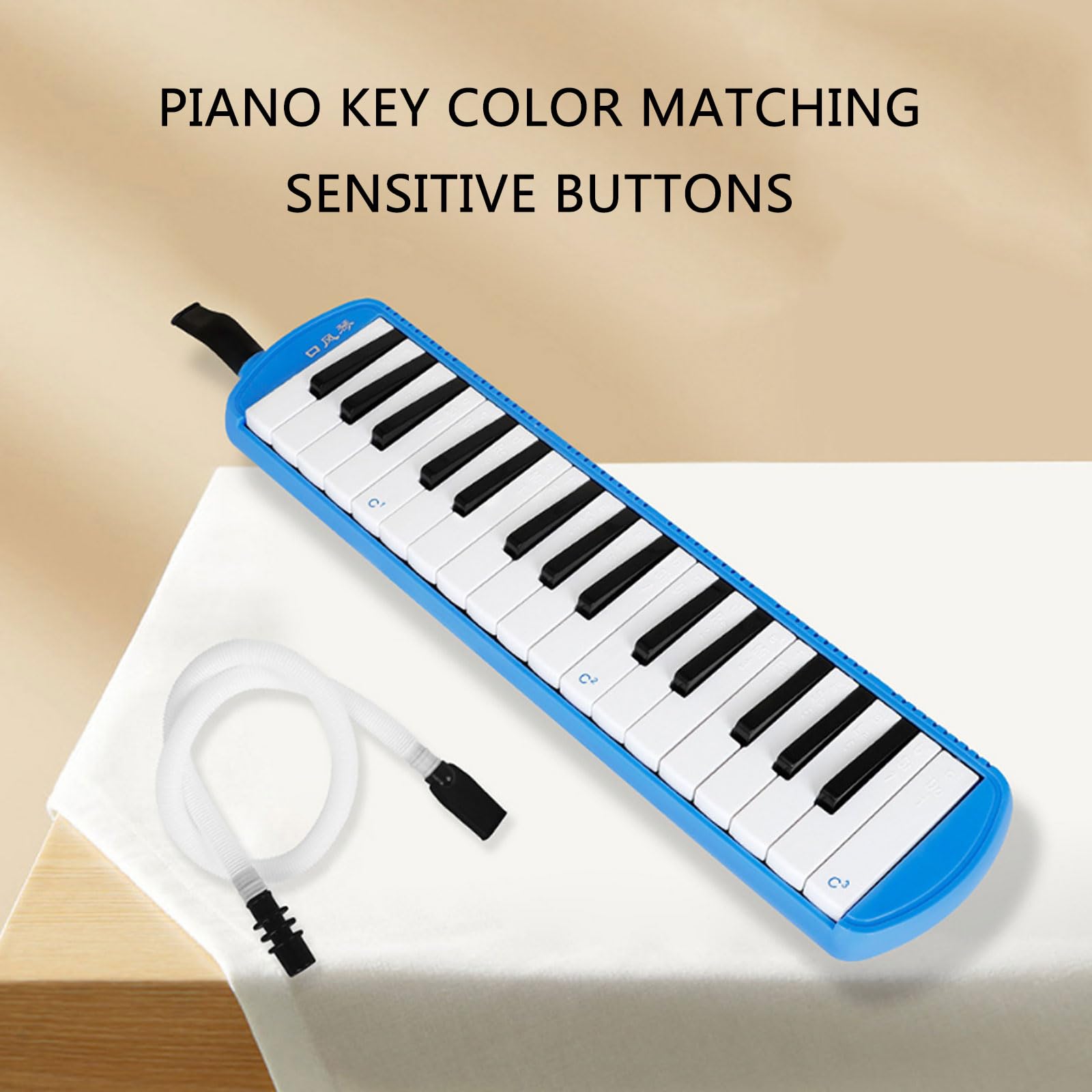 32 Tasti Melodica Strumento Morbido Tubi 32 Tasti Tastiera Melodica Strumento ABS Texture Adatto Per Musicisti