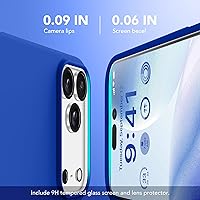 Vista 117 de GONEZ Funda de silicona para iPhone 15 Pro Max, compatible con Magsafe, protector de cámara + protector de pantalla, forro de microfibra suave Negro