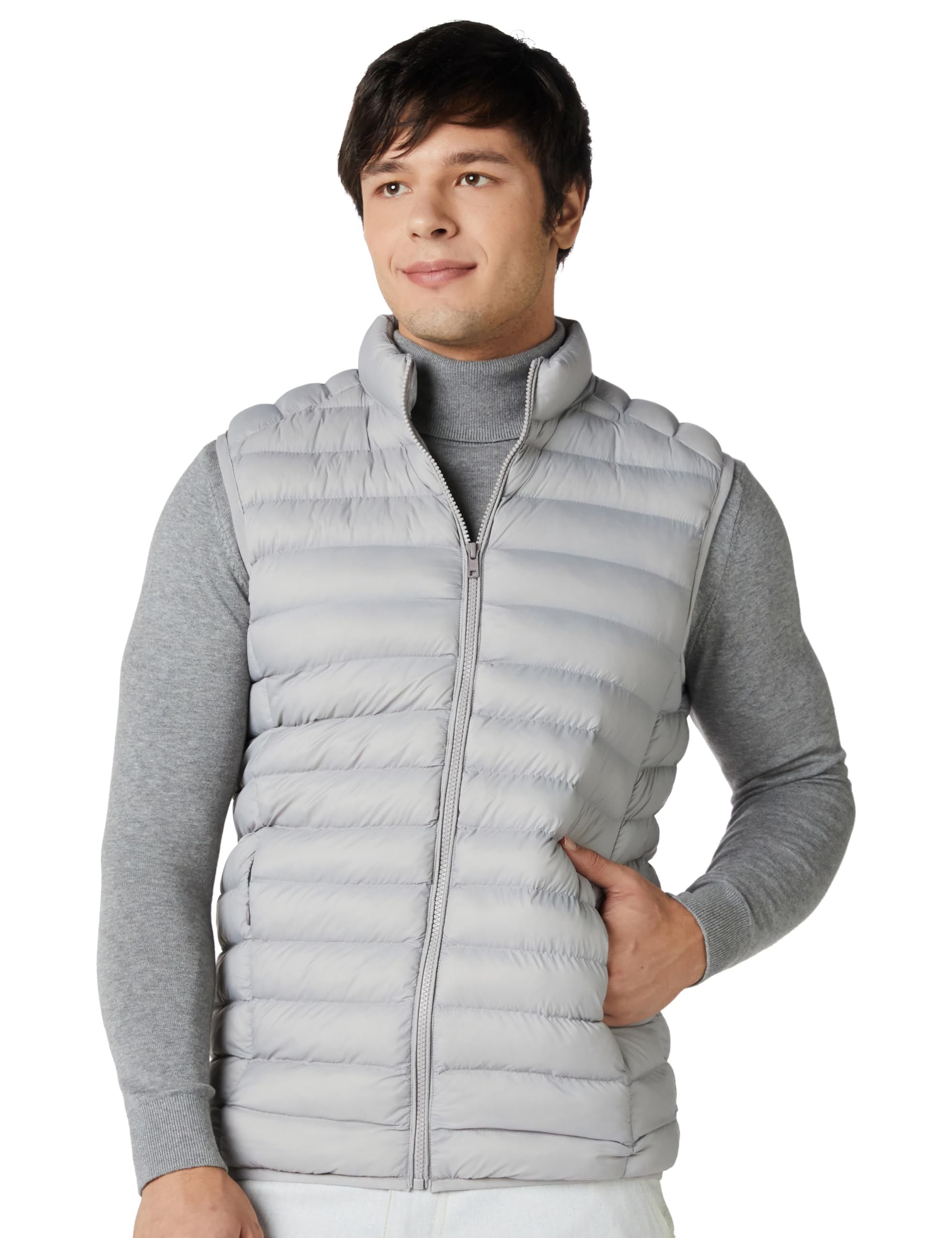 amazon brand - symbol Men's 100% Polyester Regular Jacket-picture-38