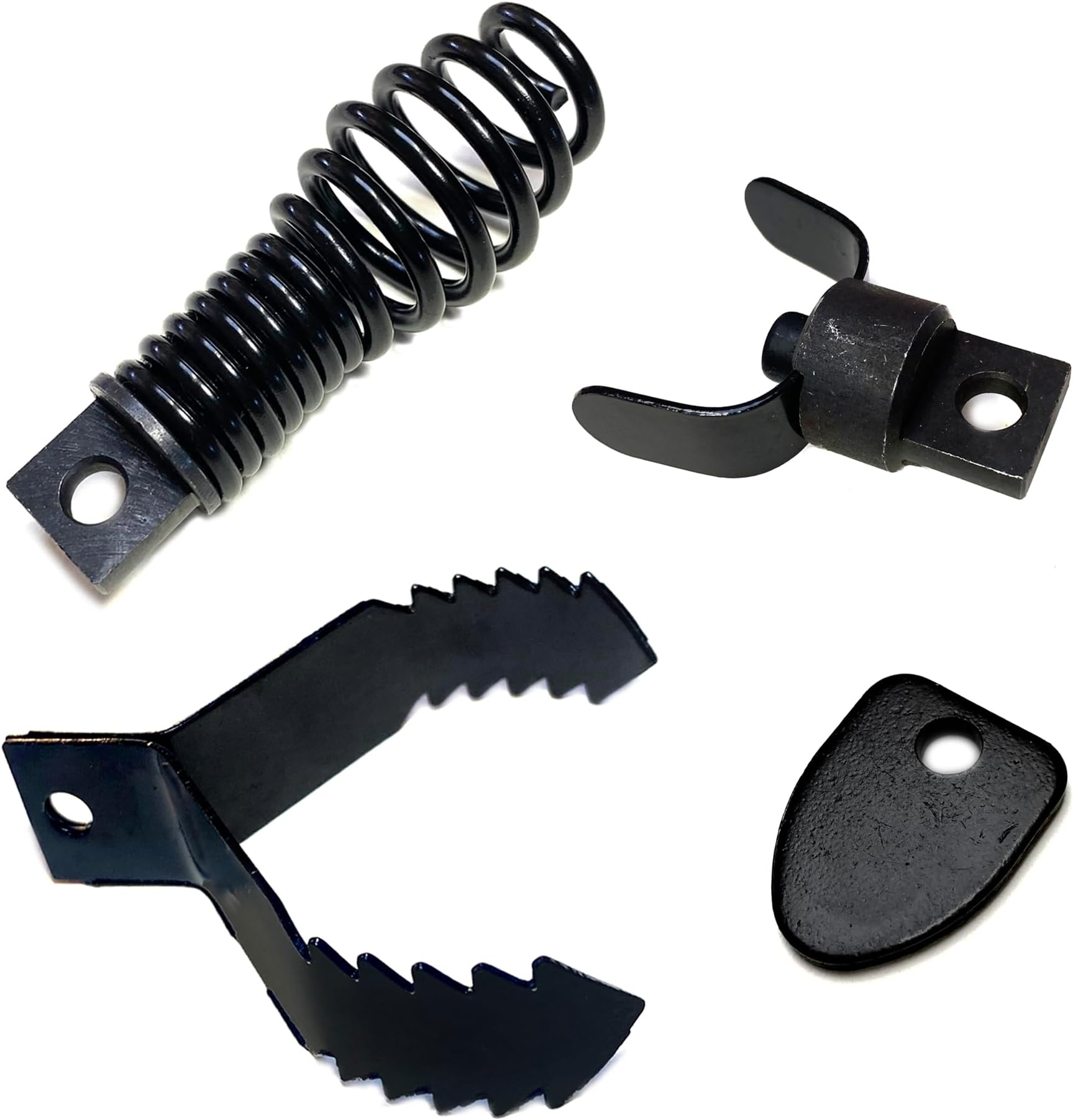 SEWER SNAKE-AUGER BITS-DRAIN CLEANER BITS CUTTERS 4- Piece Set