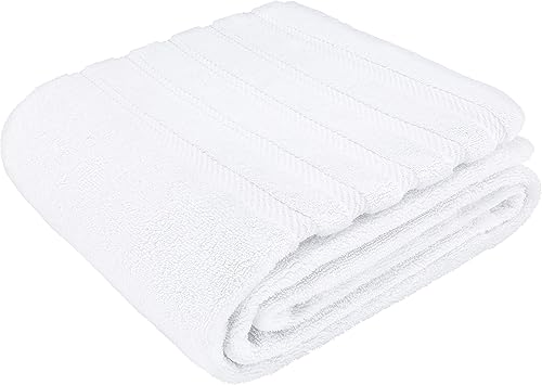 Miniatura 214 de American Soft Linen - Juego de 4 toallas de baño, 100% de algodón turco de 27 x 54 pulgadas, toallas de baño extragrandes, toallas para ducha
