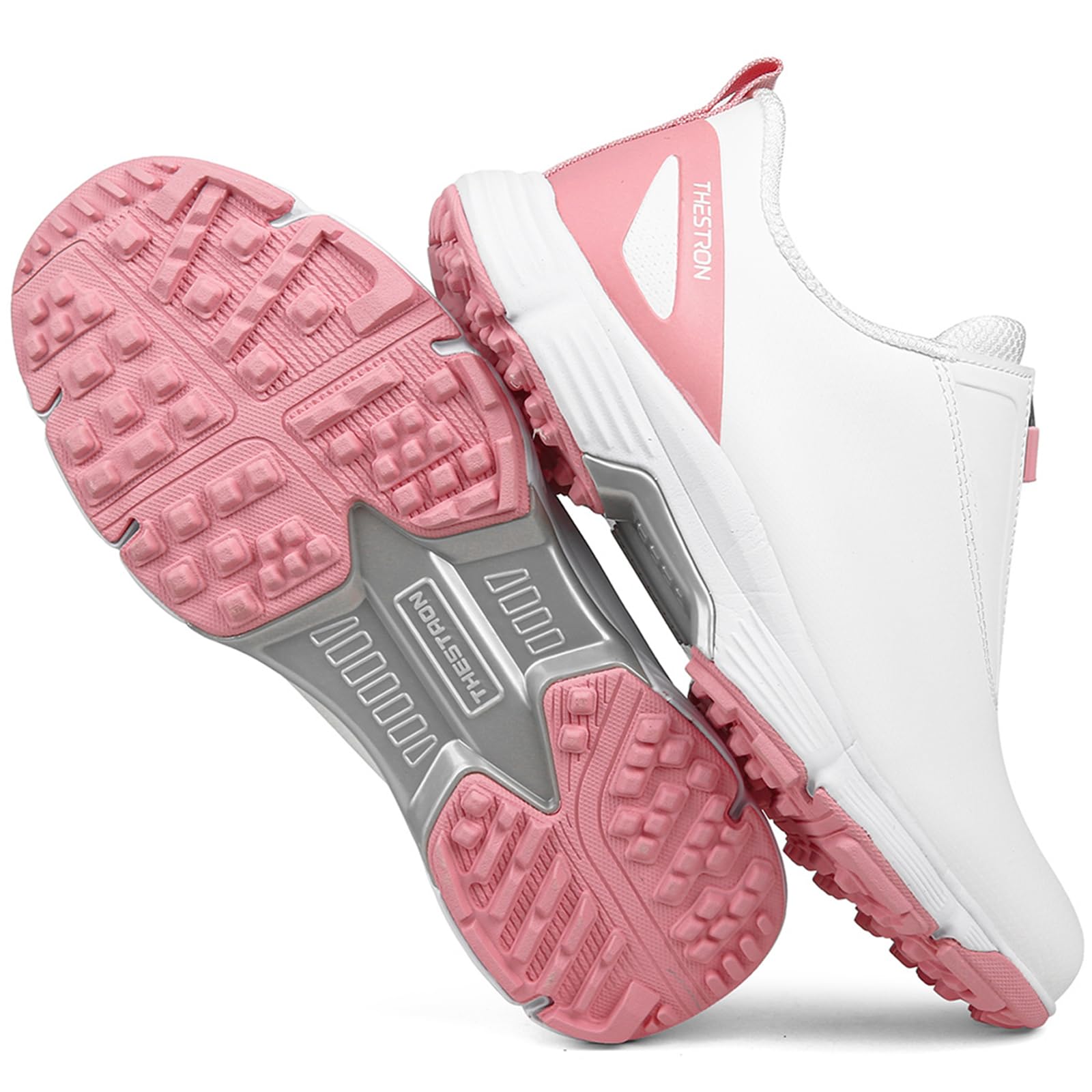 Scarpe da Golf Impermeabili da Donna, Professionali, Senza Punte, Leggere, Antiscivolo, per l'allenamento Sportivo all'aperto