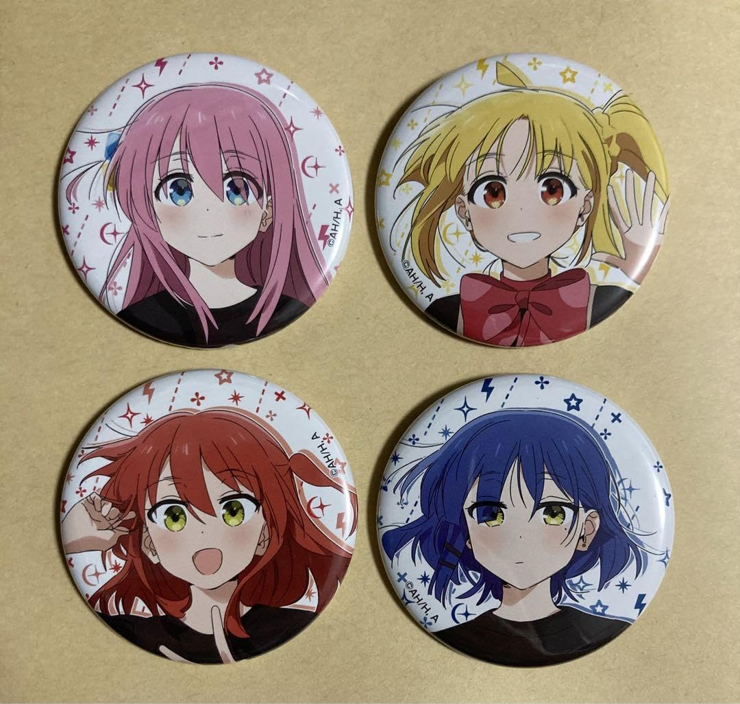 劇場版 映画 ぼっち・ざ・ろっく！ 缶バッジ 箔押し レア3種 ノーマル ぼっち・ざ・ろっく！！】 缶バッジ A - 株式会社ツインクル