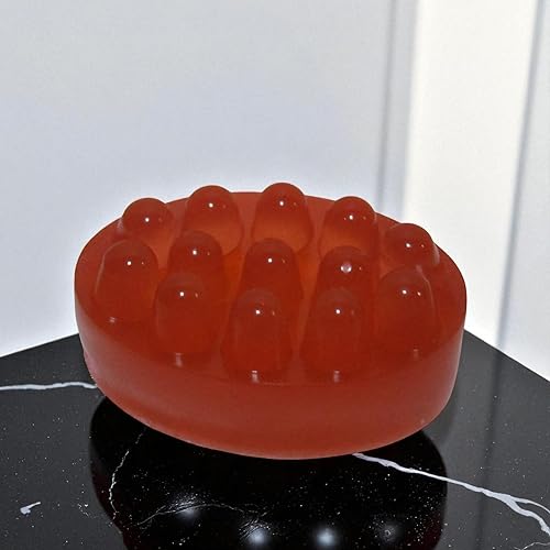 Miniatura 4 de Barra de champú - Peras y higos perfumados. Champú sólido con aceite de argán natural, proteína de seda, raíz de malvavisco y miel. Cuidado del